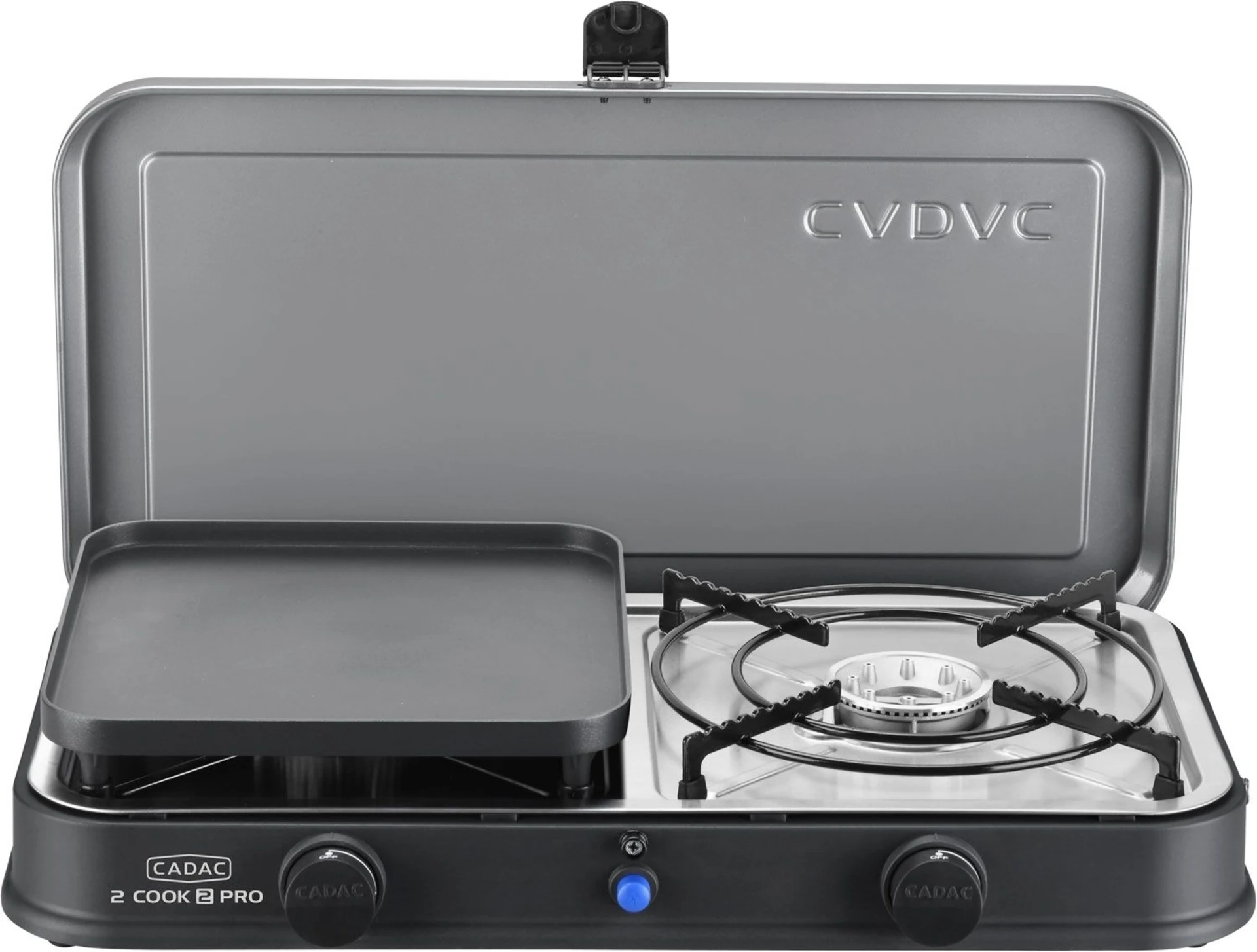 Cadac 2 Cook 2 Pro Deluxe 2-flammiger Gaskocher / Grill 30 mbar
