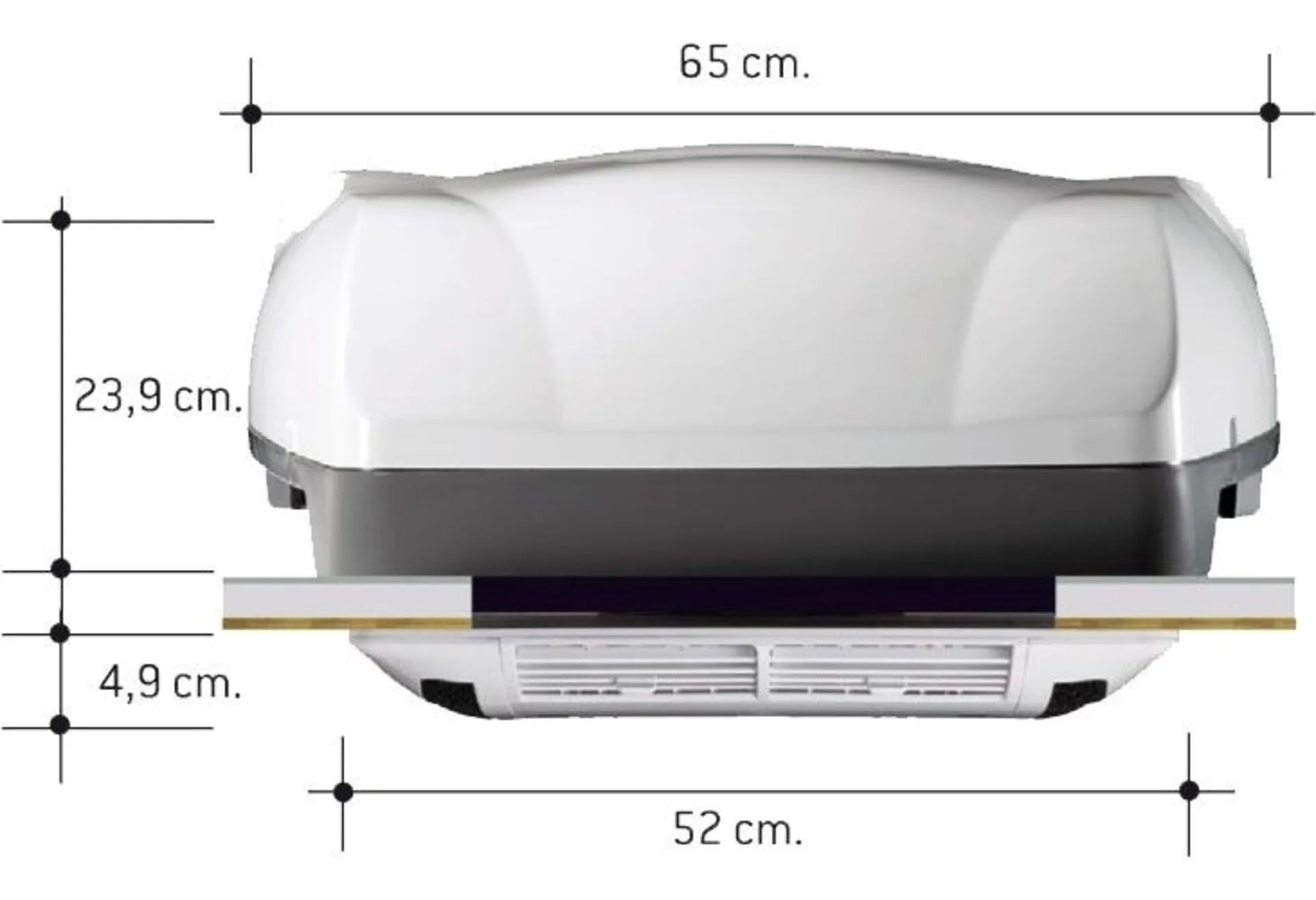 Teleco Telair DualClima 8400H Climatiseur de toit
