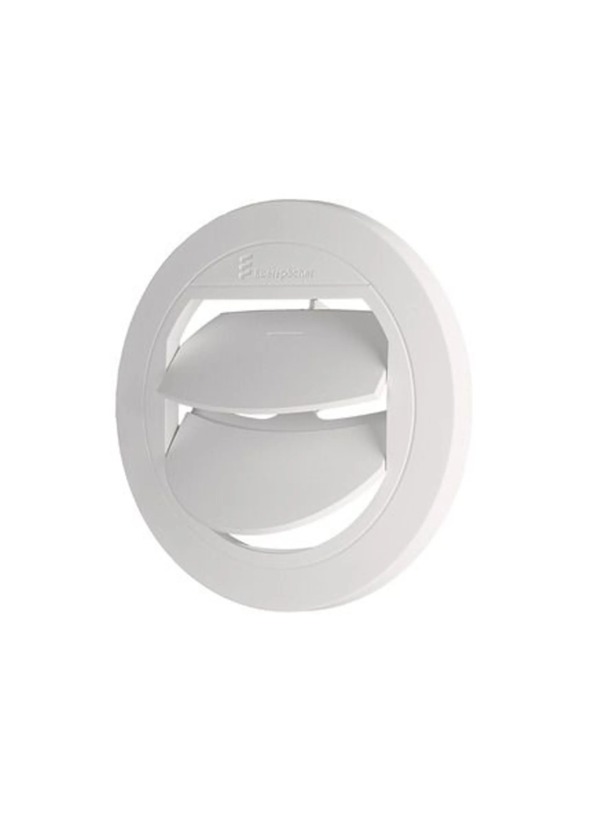 Sortie d'air verrouillable pour chauffage autonome Airtronic D2, diamètre 50/60mm, en blanc