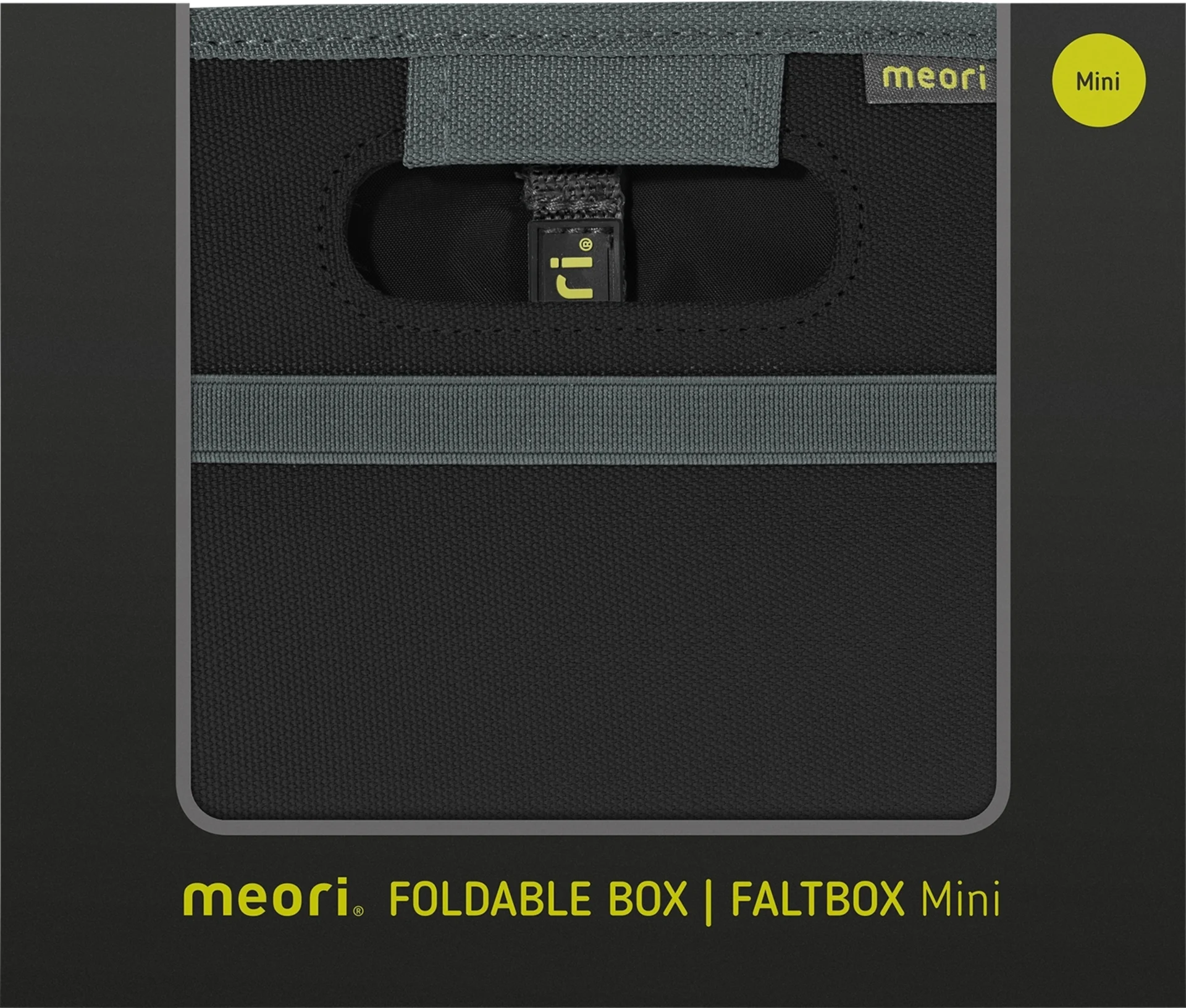 Meori Faltbox Mini Lava Schwarz 1,8 Liter