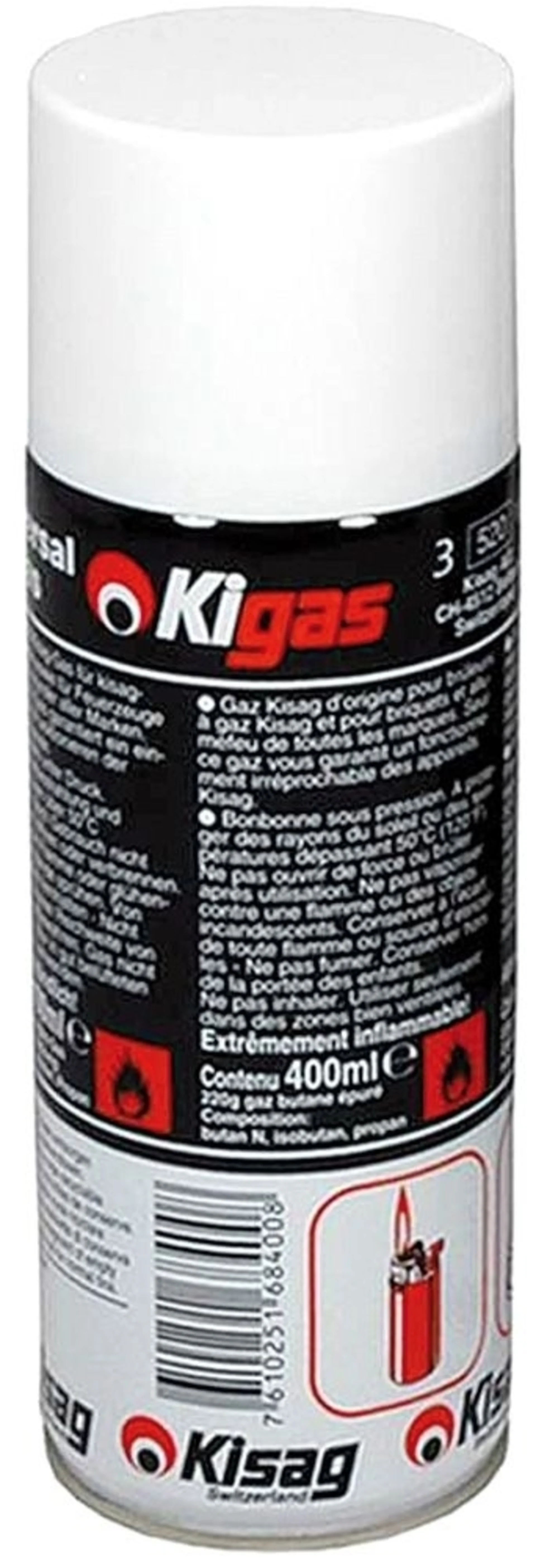 KIGAS Nachfülldose 400ml