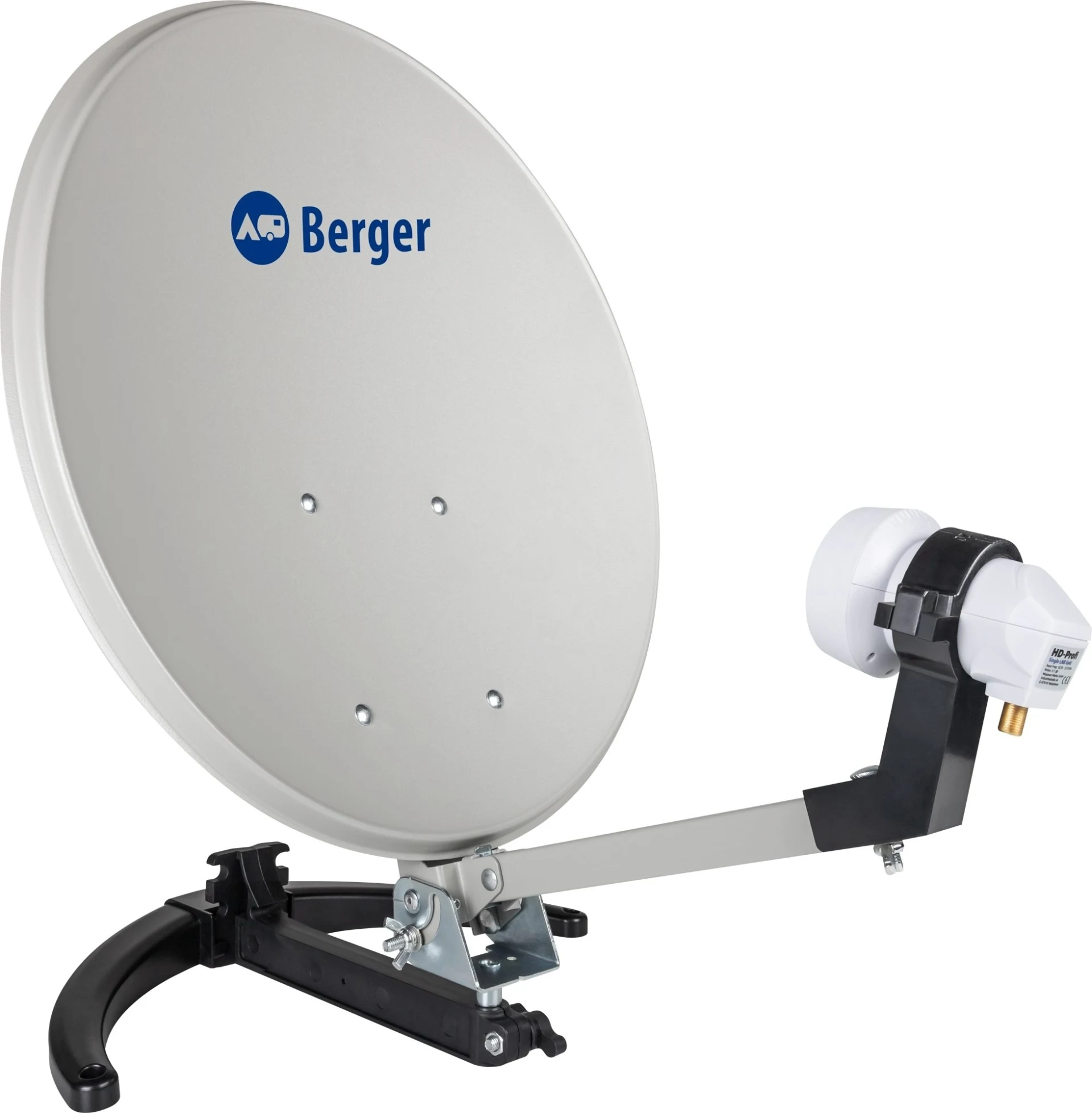 Berger Mobile Sat-Anlage Komplettset Single-LNB im Campingkoffer