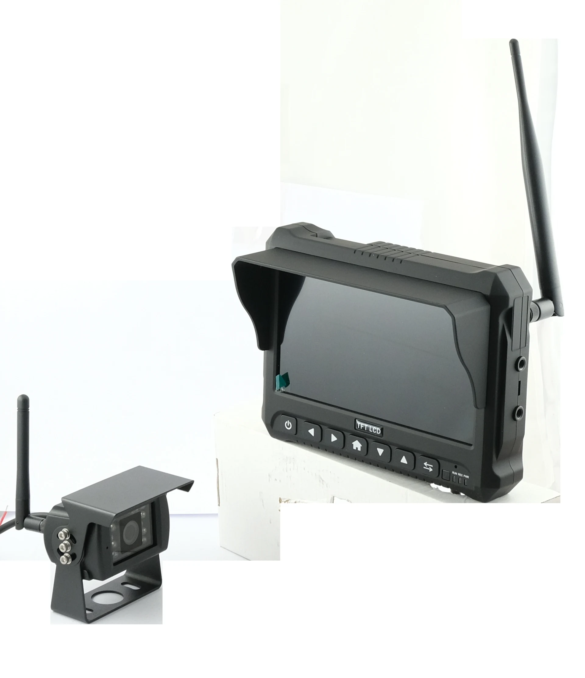 Rückfahrkamerasystem HD Wireless 7“ Digital 12/24 V IP69K (nur Kamera), kabellos, Aufnahmefunktion, vibrationsbeständig -20 G, schlagfest -100 G