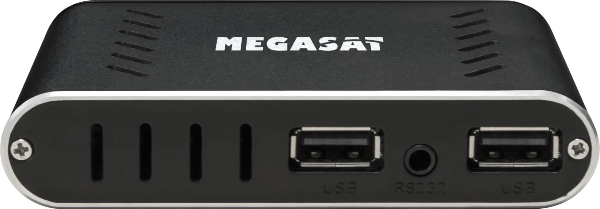 Installation satellite mobile Megasat avec récepteur HD dans une valise de camping
