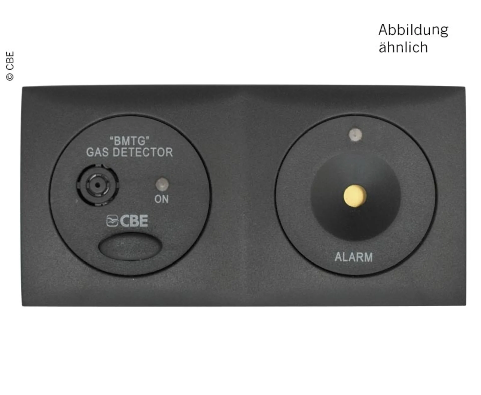 Détecteur de gaz pour gaz anesthésiant et propane, marron, 12V, 119x60mm, intensité du signal 85dB
