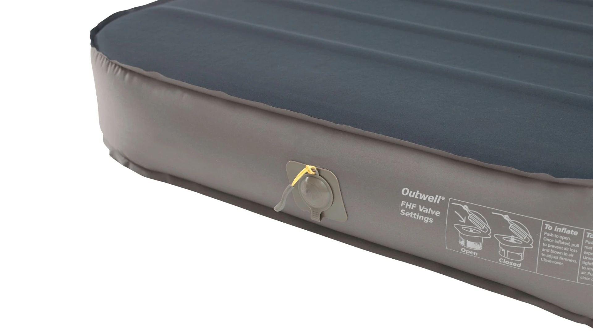 Outwell Dreamboat Double matelas autogonflant 200 x 132 cm Outwell Dreamboat Double matelas autogonflant 200 x 132 cm