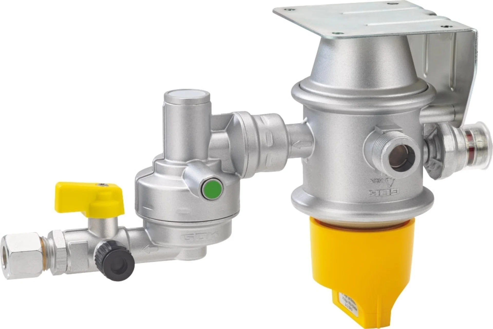 GOK Caramatic DriveTwo Sicherheits-Gasdruckregler Horizontal 30 mbar