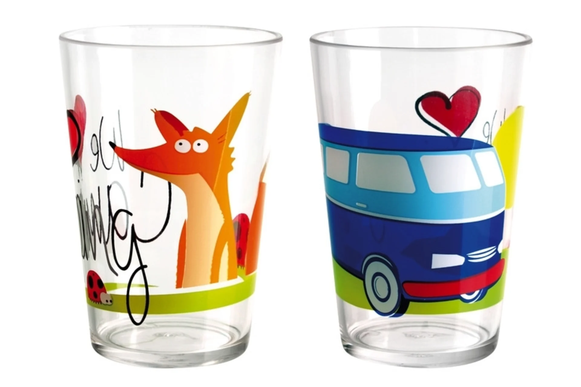 Lot de 2 verres à boire pour enfants Camp4