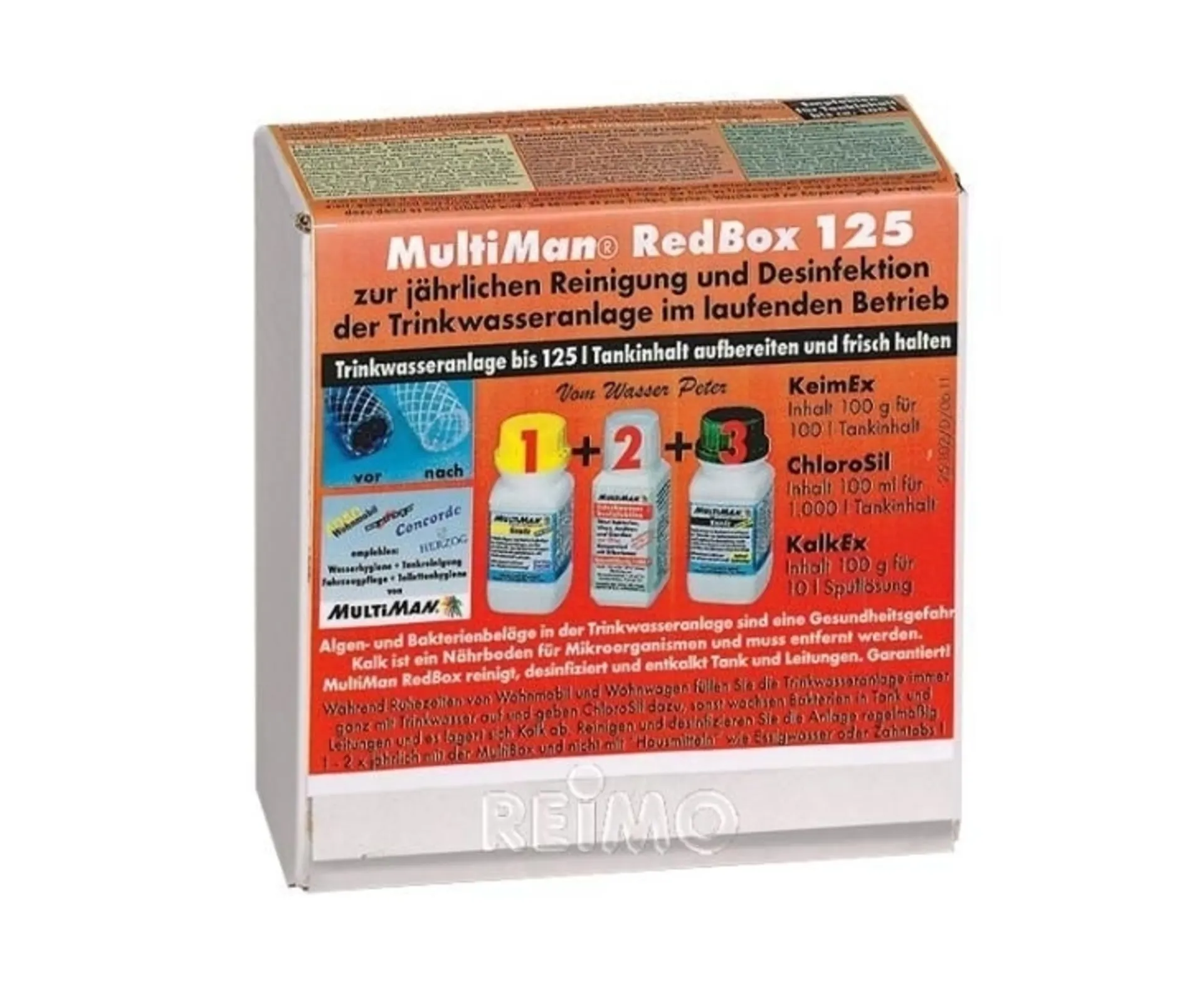 MultiMan RedBox 125 Boîte de traitement de l'eau