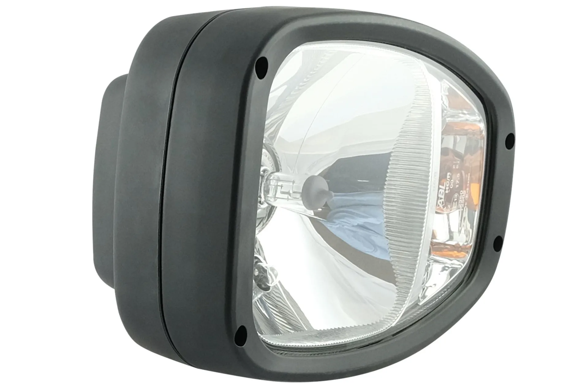 ABL - Halogen Aufbauscheinwerfer links 12 V Fern- und Abblendlicht (inkl. Blinker) Bef. Unten