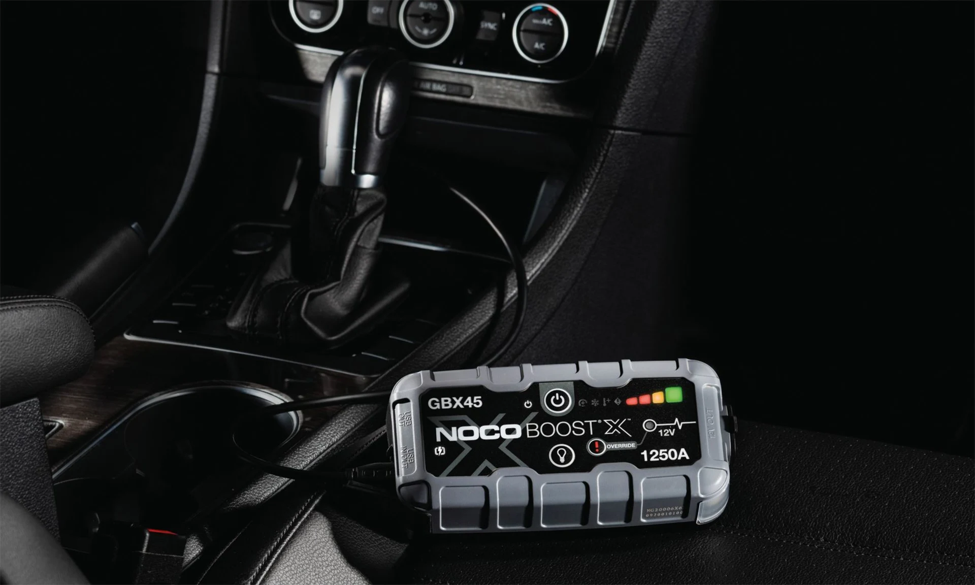 Noco - Boost X Jump Starter 12 V 1’250 A,mit USB-C 170 x 84 x 53 mm, IP65