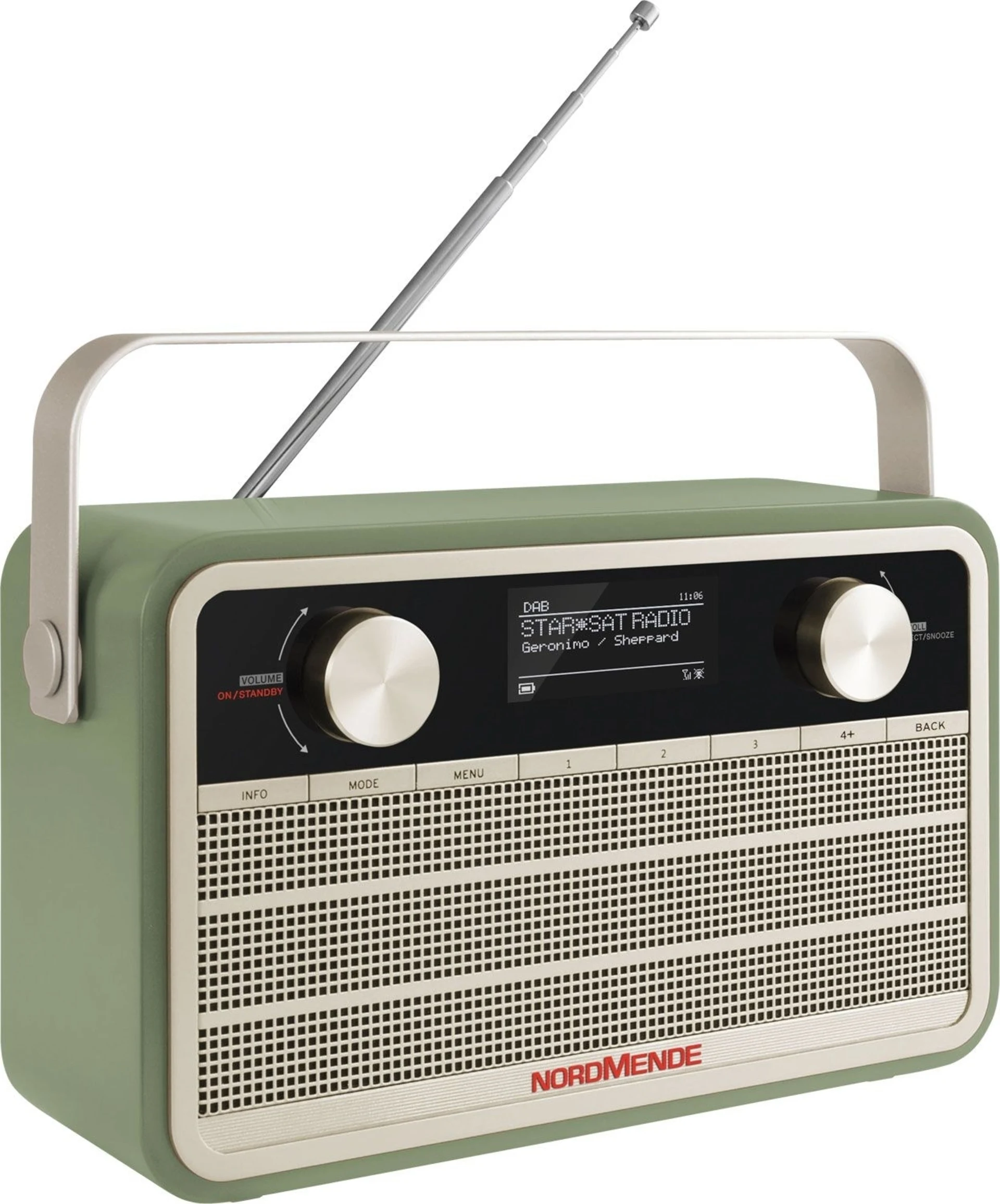 TechniSat DAB+ Transita 120 IR Digitalradio im Retrolook mit 24-Stunden-Akku
