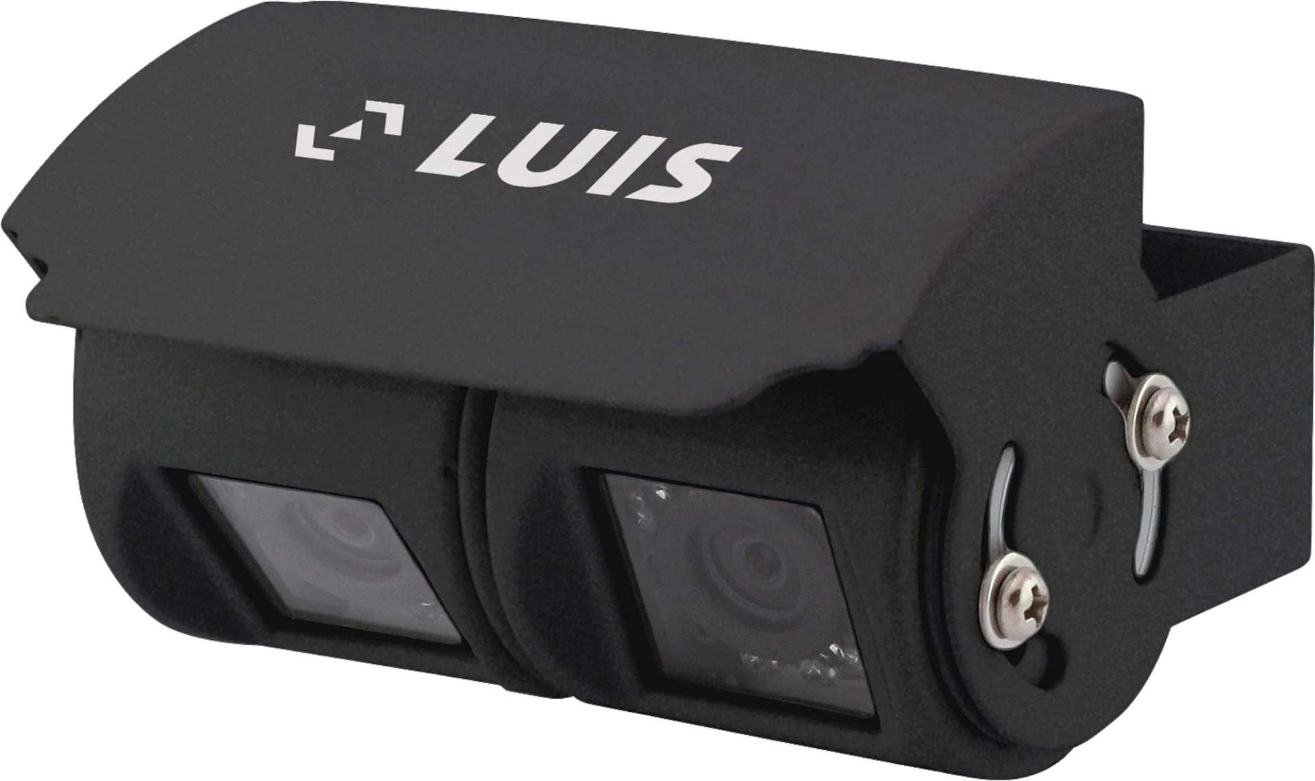 Luis Twin Professional Rückfahrsystem inkl. 7" Monitor 9 - 32 V schwarz