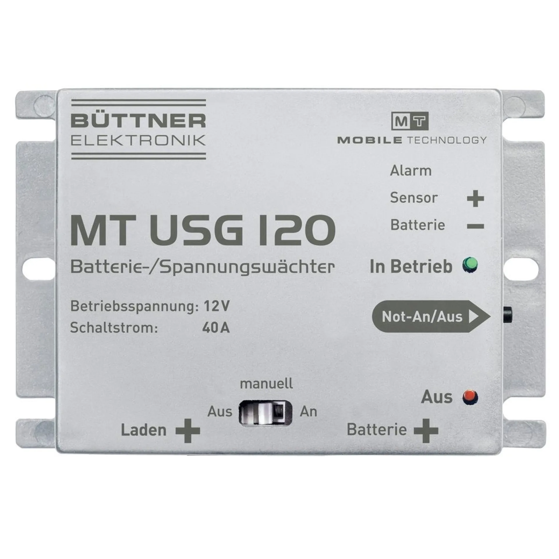 Contrôleur de tension de batterie 12V MT USG 120