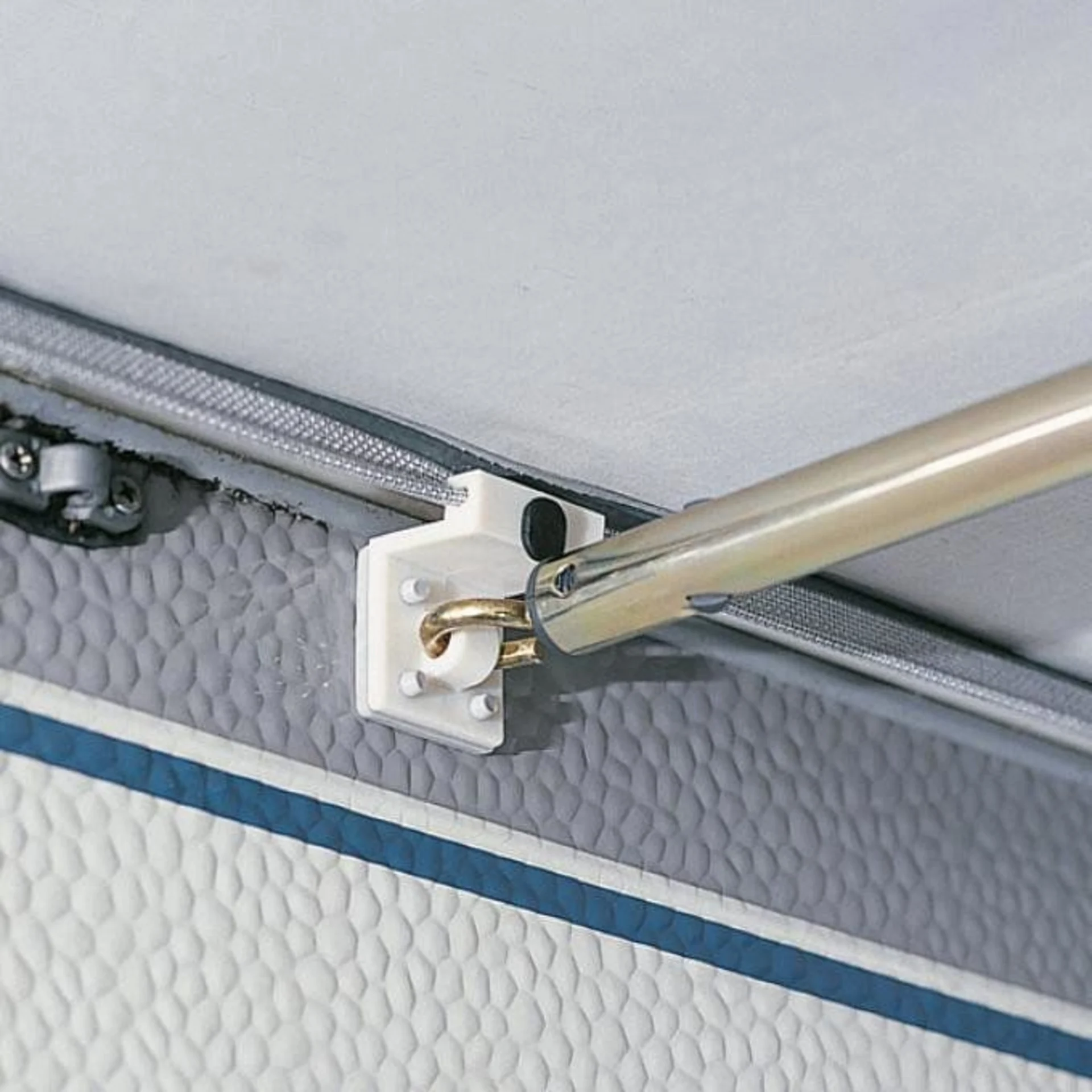 DWT Cortina II Auvent toutes saisons bleu 200 x 150 cm