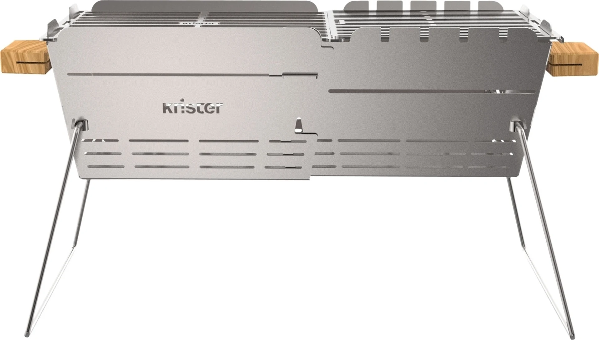 Knister Premium ausziehbarer Holzkohlegrill Knister Premium ausziehbarer Holzkohlegrill