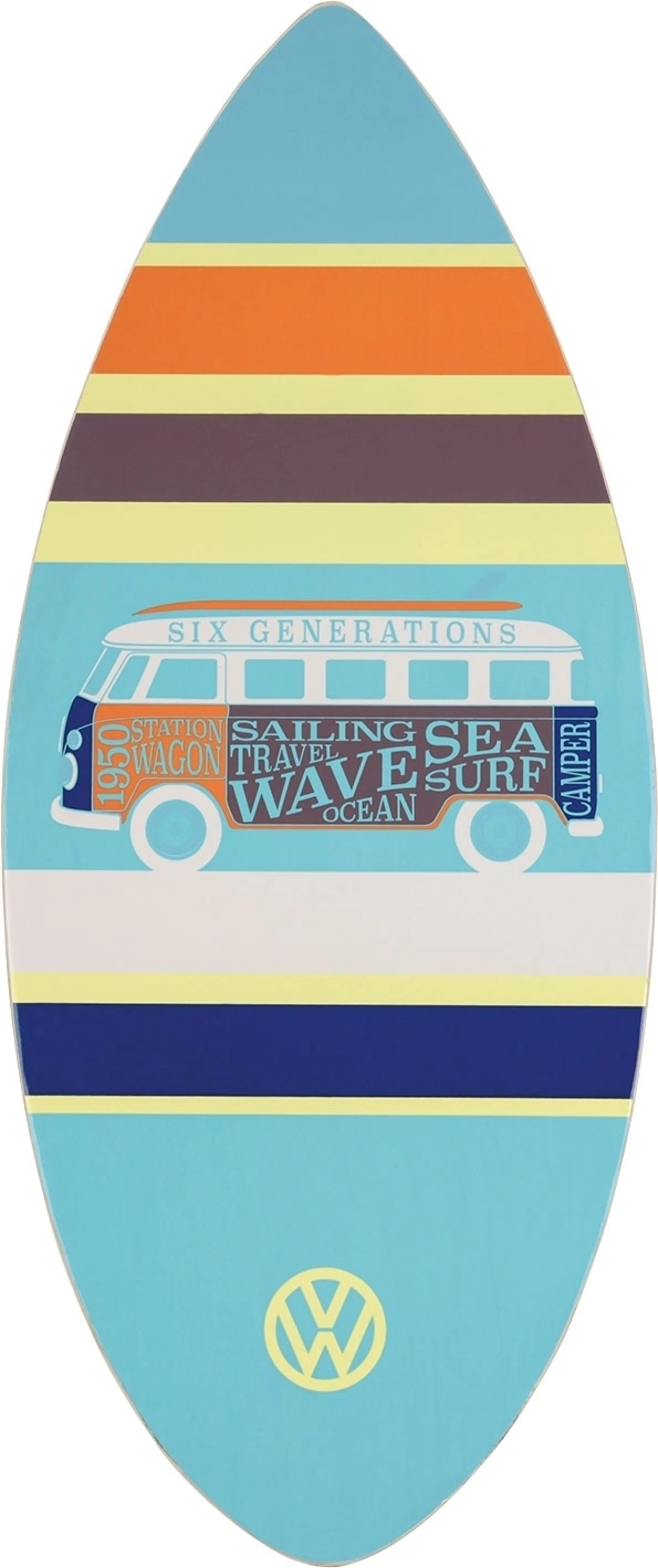 VW Collection T1 Bulli Holz Schwimmbrett Hellblau VW Collection T1 Bulli Holz Schwimmbrett Hellblau