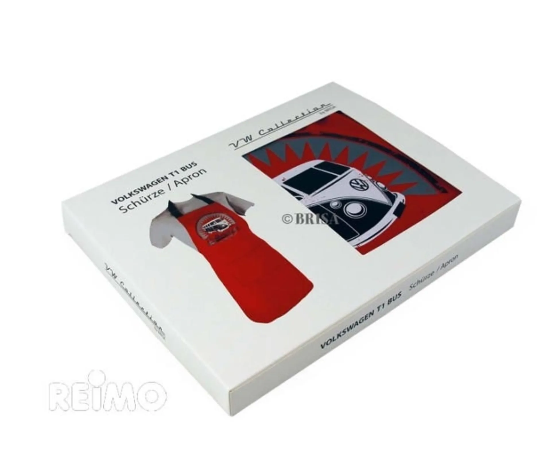 Tablier de cuisine VW Collection T1 en rouge