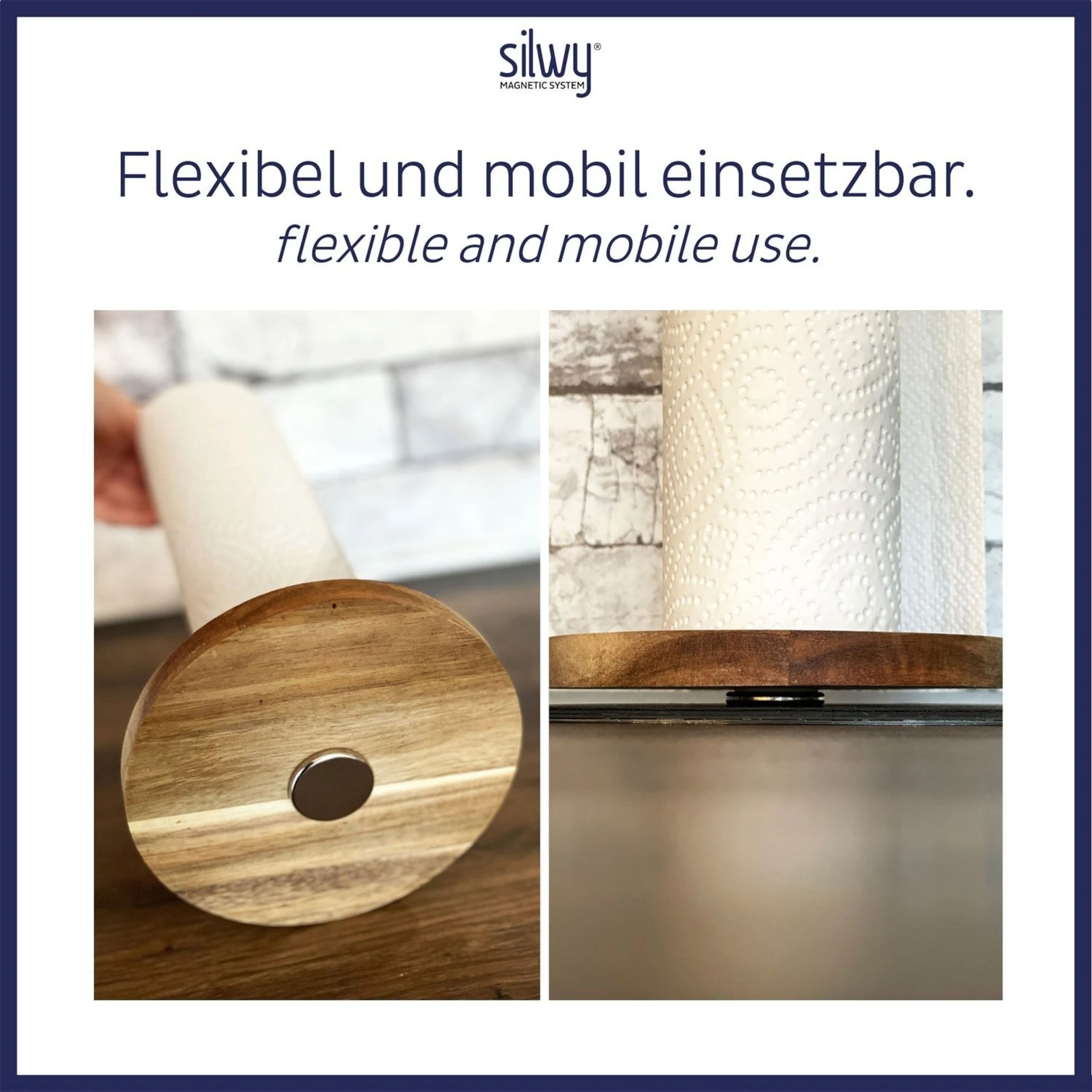 silwy® Power Magnete inkl. 4 Klebepunkte