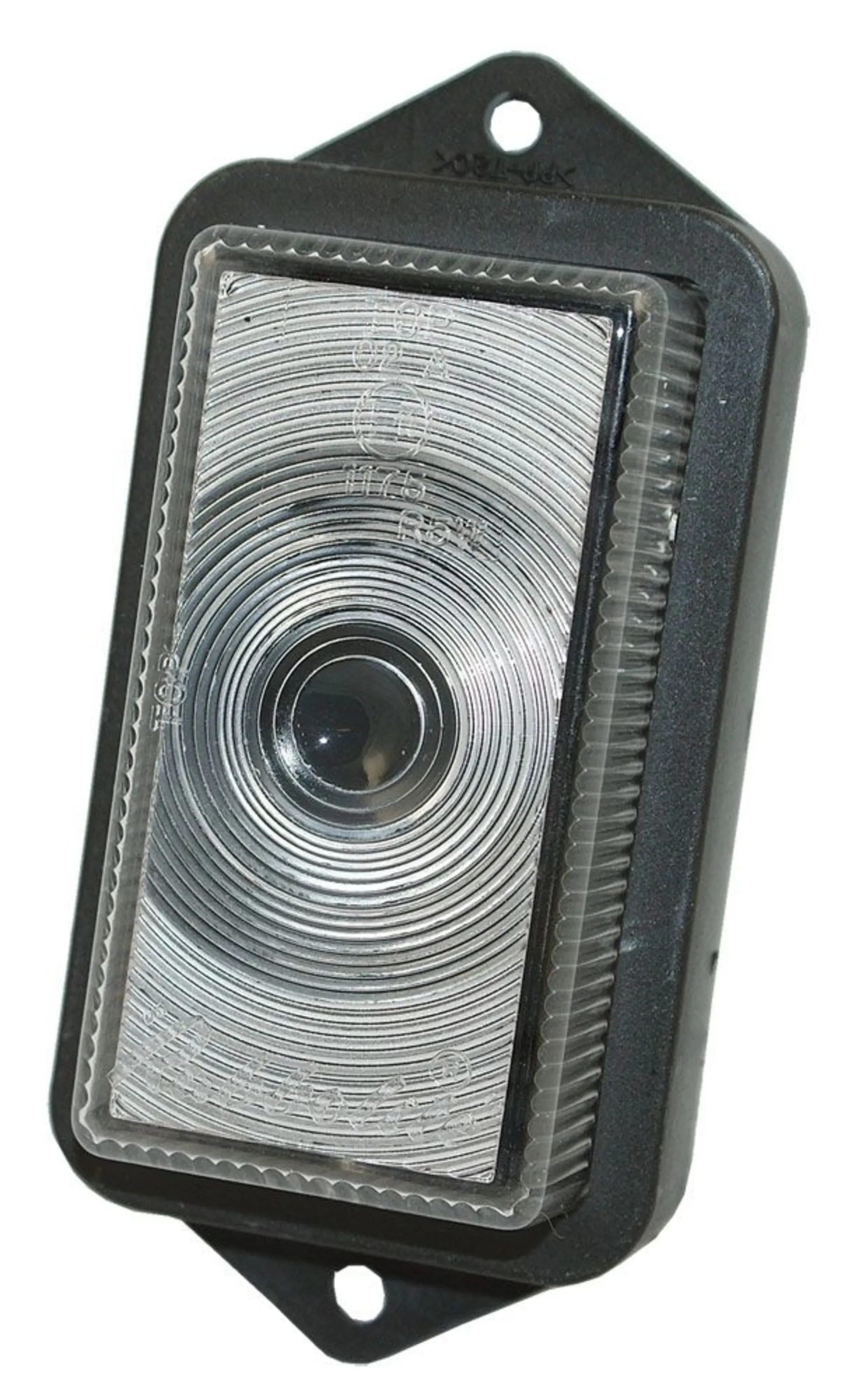 Rubbolite - Positionsleuchte weiss 115x54mm, ohne Rückstrahler