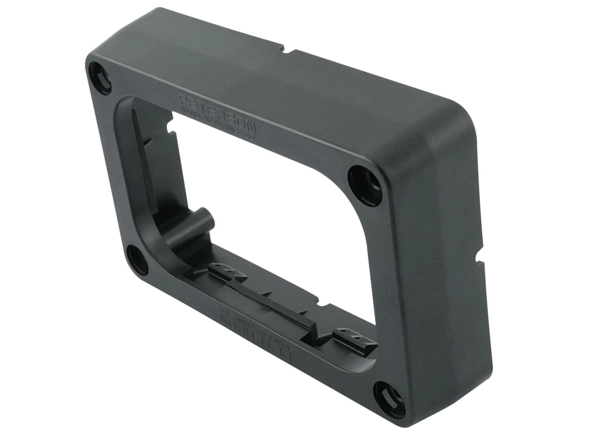 PETERSON - Cadre de montage pour luminaires séries 850 / 851, 156 x 107 mm, 4 trous de fixation