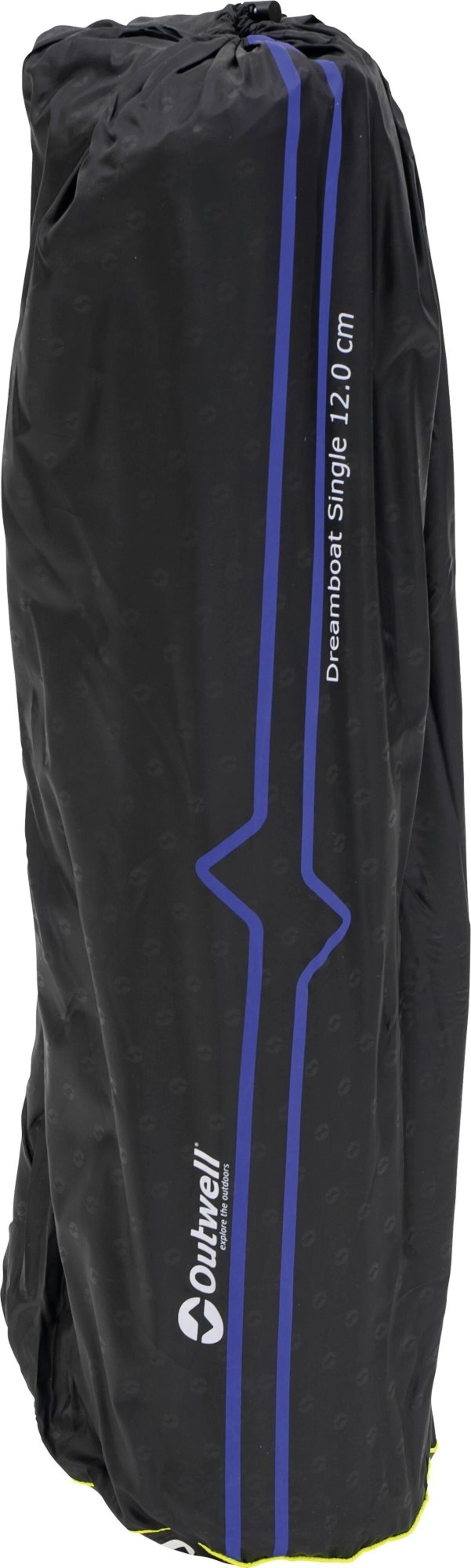Matelas de sol Outwell Dreamboat Single, autogonflant, bleu, 12 cm Matelas de sol Outwell Dreamboat Single, autogonflant, bleu, 12 cm