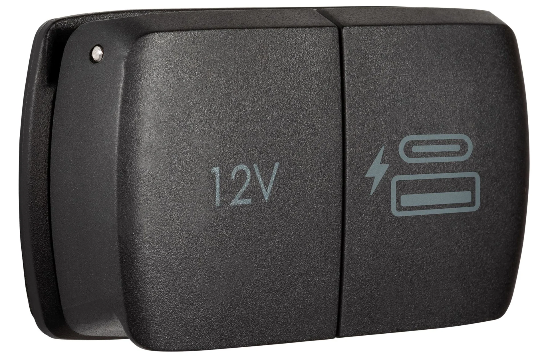 Einbausteckdose - Powerdose plus 1 x USB-A/-C ø 30 mm, 12 V 36 W, 24 V 60 W