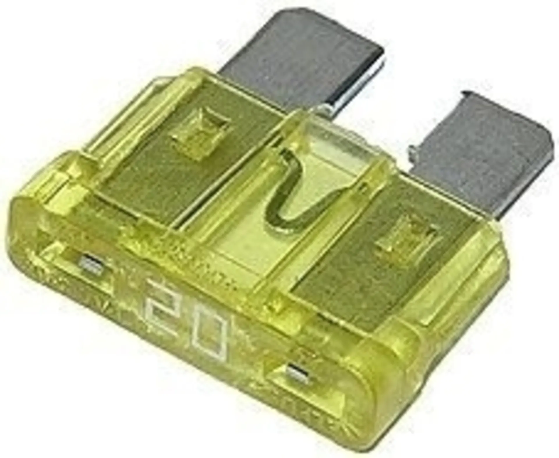Sicherung Type ATO mit LED 20 A mit LED-Ausfallanzeige, max. 32 V