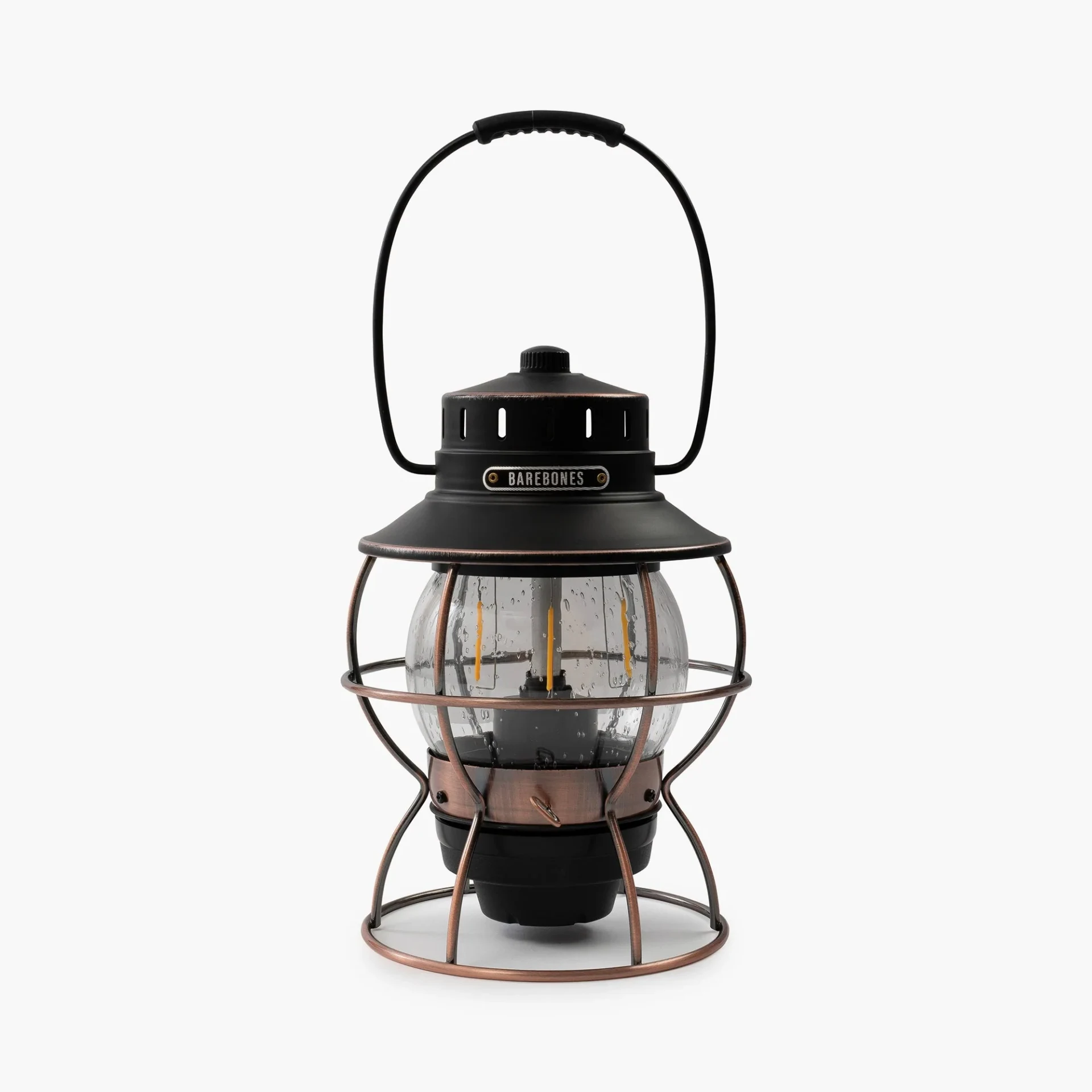 Barebones Railroad Lantern antique bronze