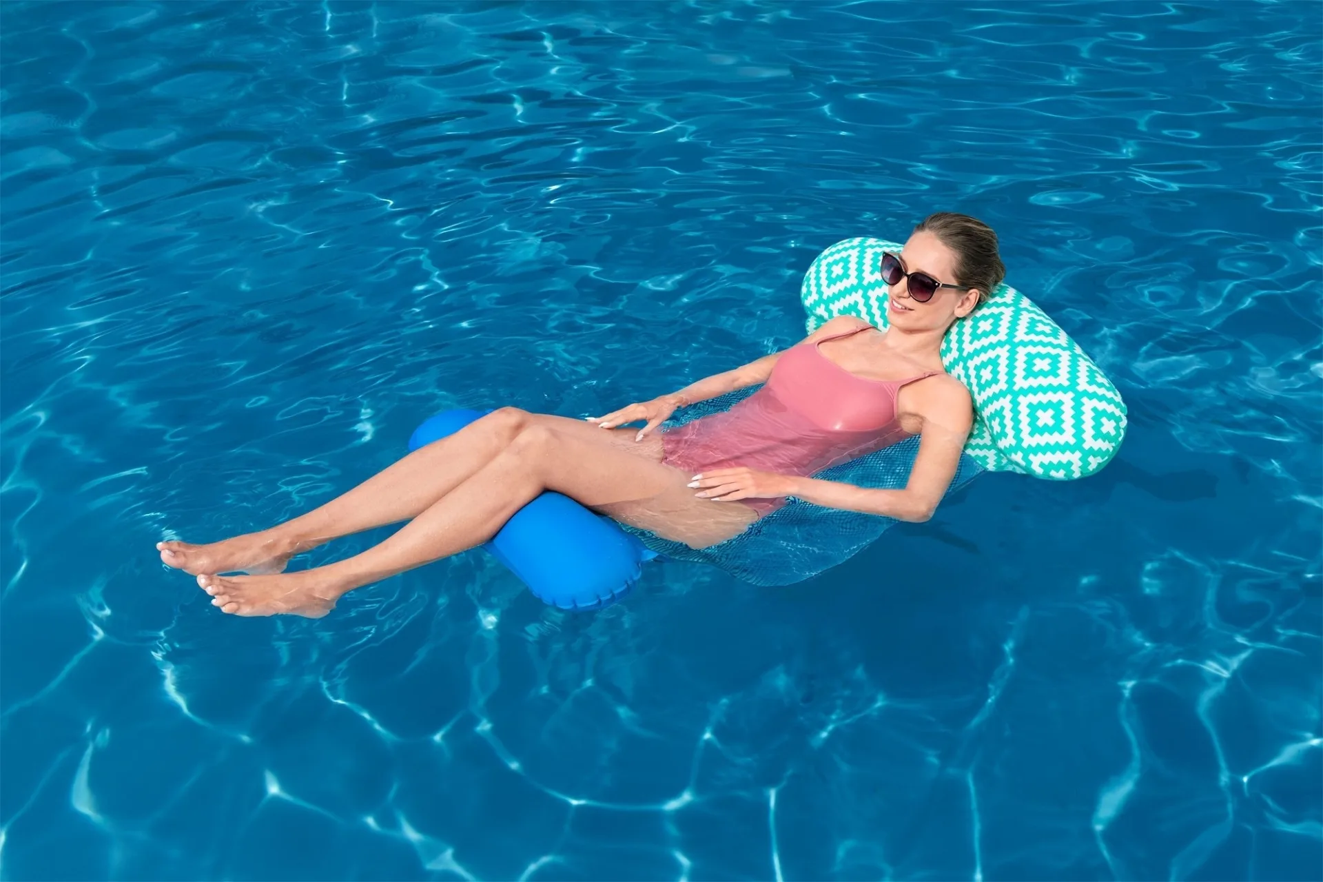 Bestway Comfort Plush hamac de piscine 145 x 87 cm