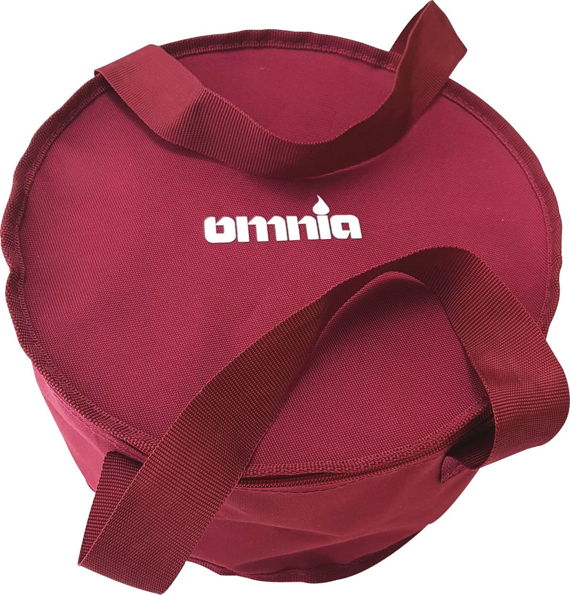 Omnia Campingbackofen Set 5-teilig inkl. Silikonbackform, Aufbackgitter, Transporttasche & Topflappen