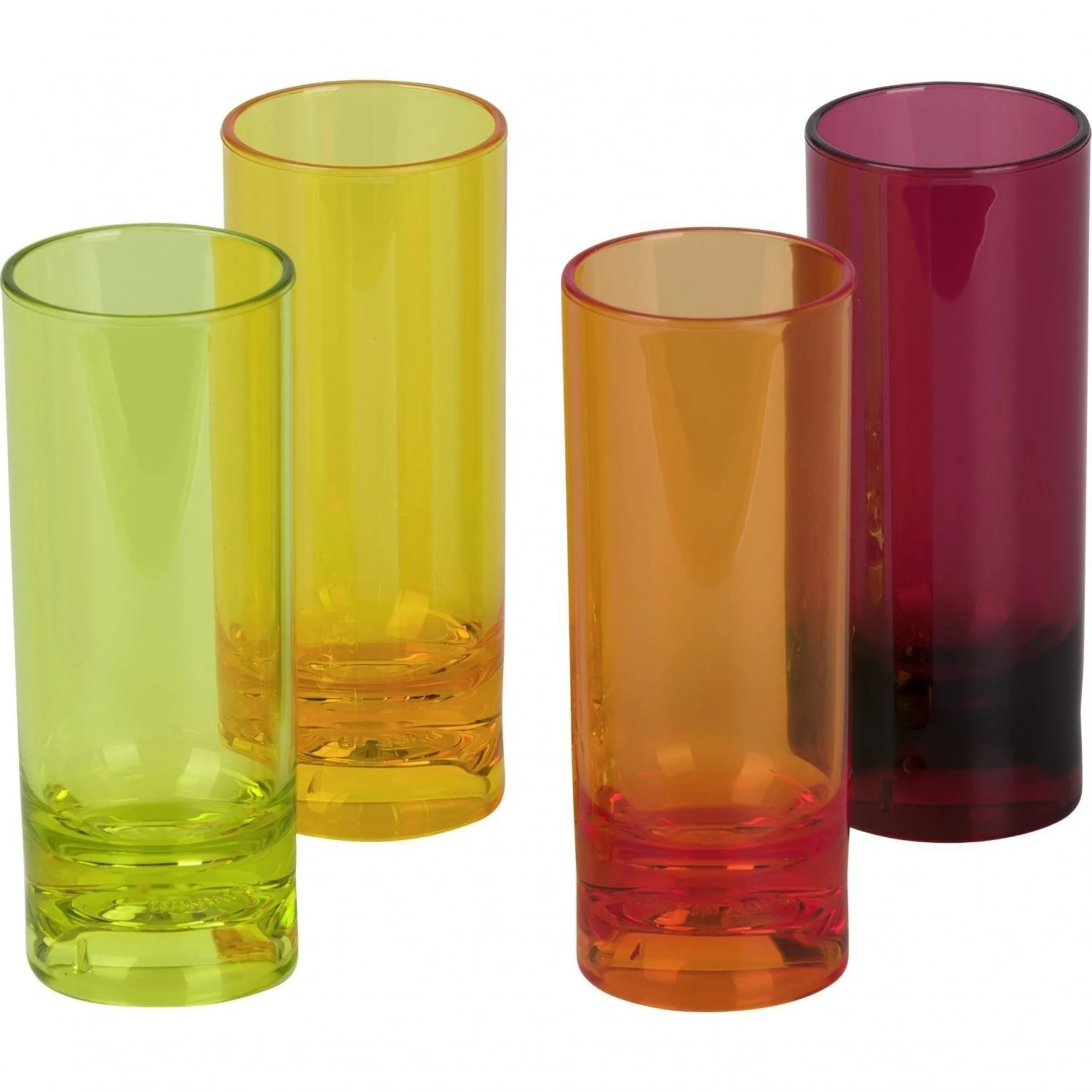 Gimex Schnapsgläser Rainbow 40 ml 4er Set