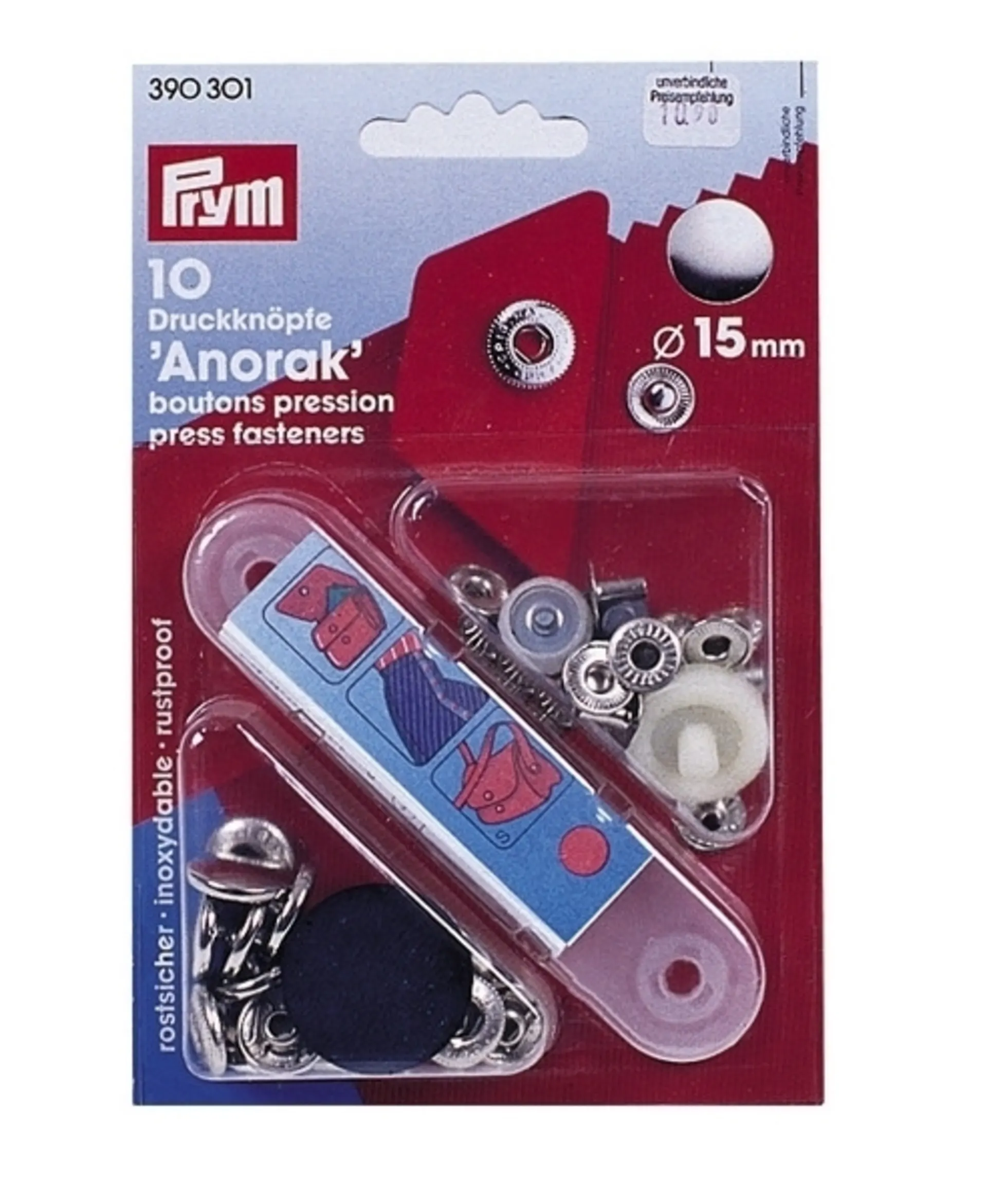 PRYM Kit de boutons-pression PRYM Kit de boutons-pression