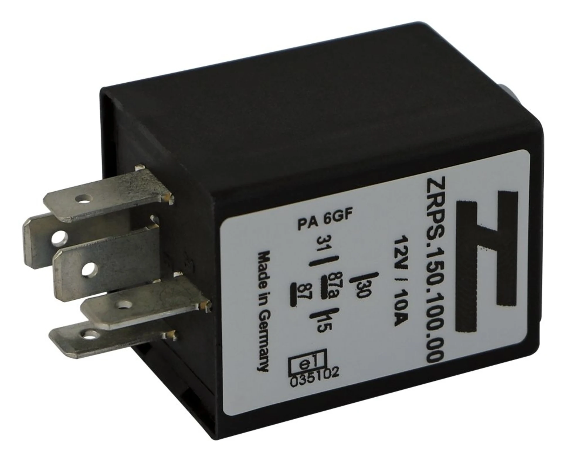 Relais de temporisation et d'impulsion 12 V 10 A