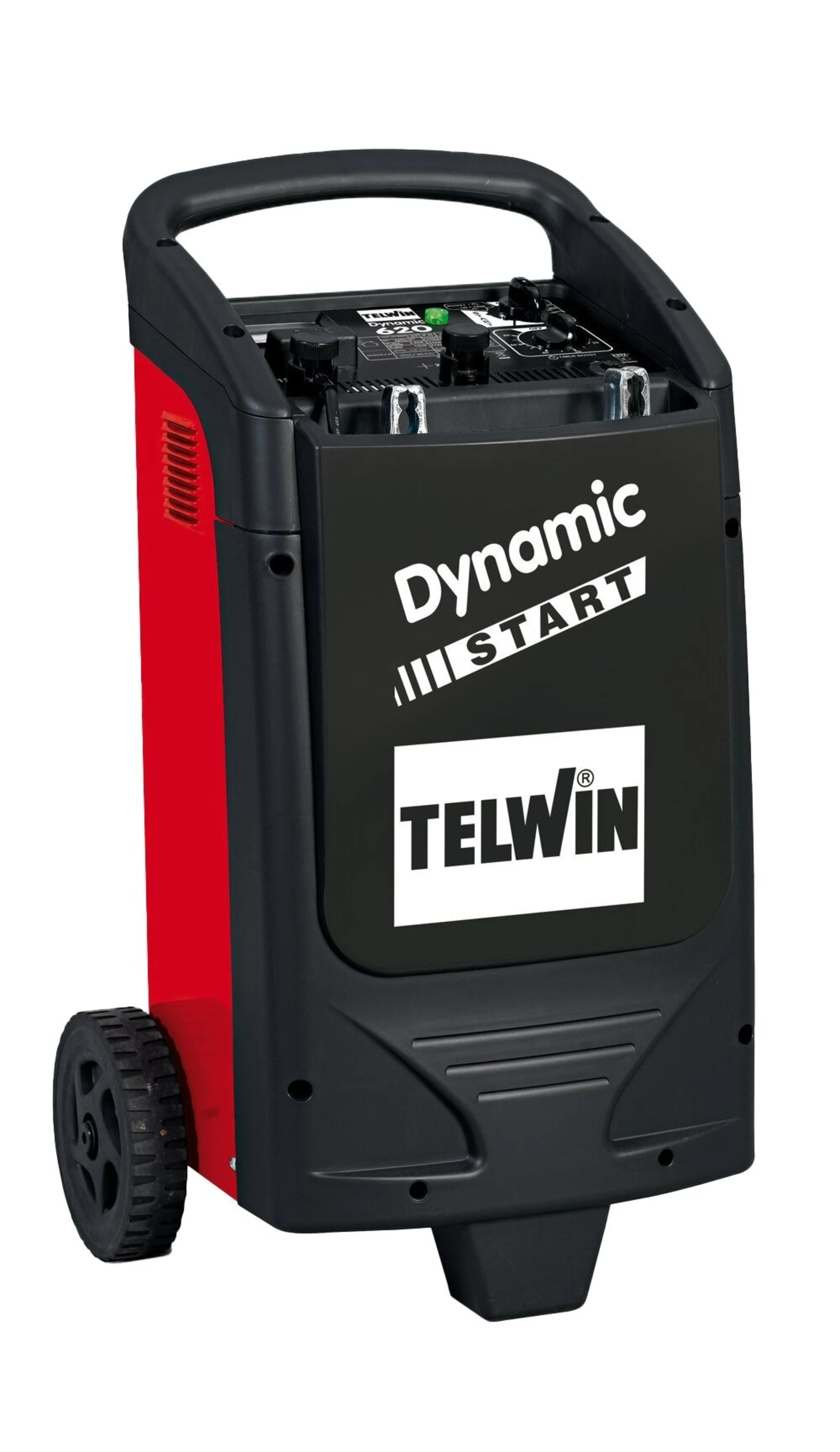 Telwin - Chargeur de batterie + démarreur Dynamic 620 Start 12/24 V 365 x 460 x 755 mm, IP20, pour batteries à électrolyte liquide