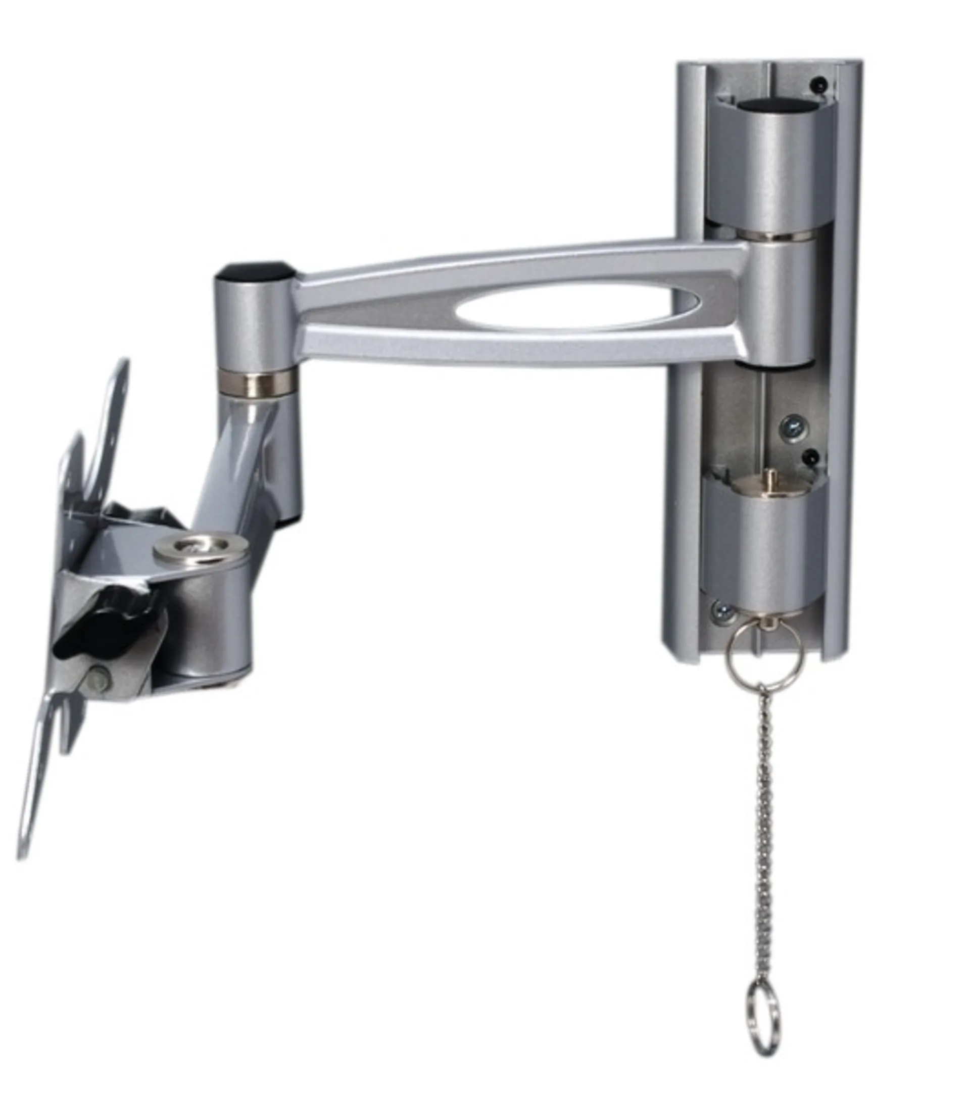 Carbest TV-Halter Simon Luxus, Silber Carbest TV-Halter Simon Luxus, Silber