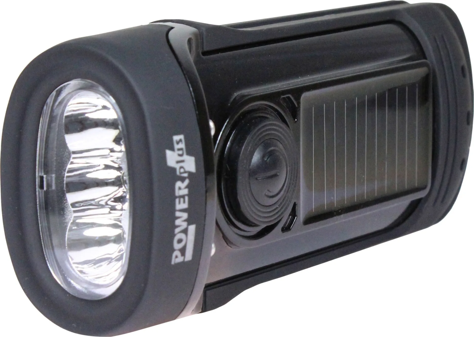 Powerplus Barracuda LED lampe de poche étanche à manivelle/solaire