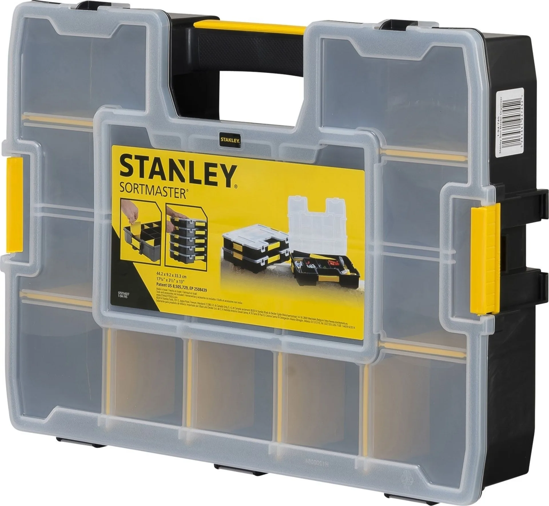 Stanley SortMaster Organizer Sortimentskasten 17 F