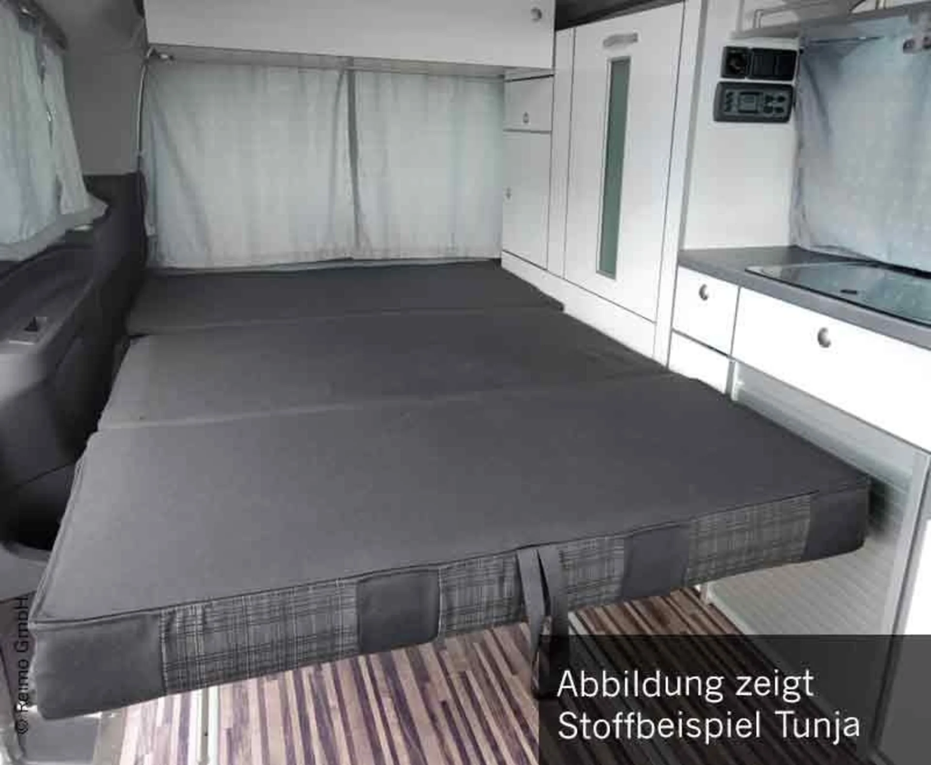 Schlaf- und Sitzbank für Mercedes Vito LR Bj, 2015 - 3-sitzig