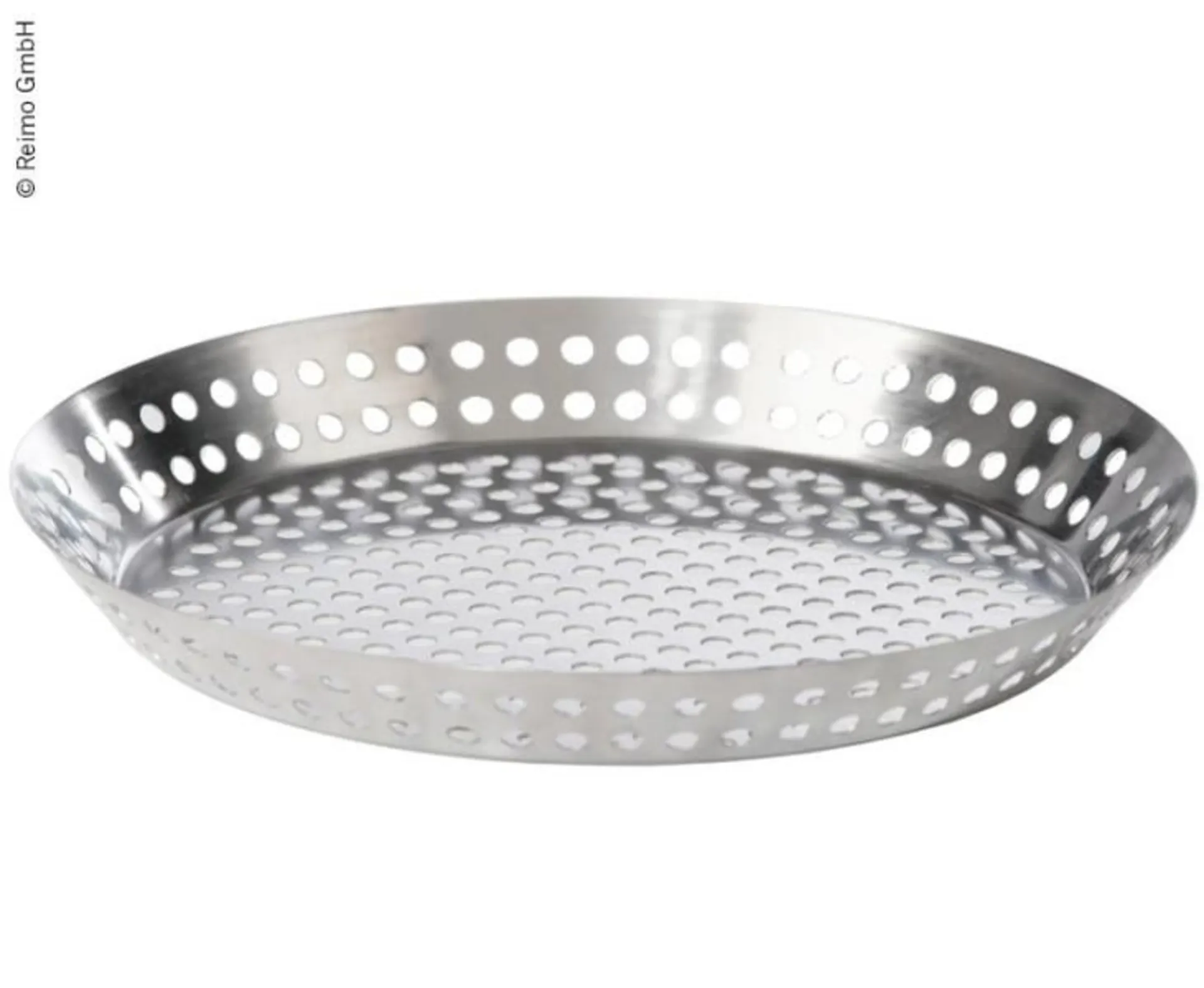 Gemüse Grillpfanne Ø 25/30,5cm, Edelstahl