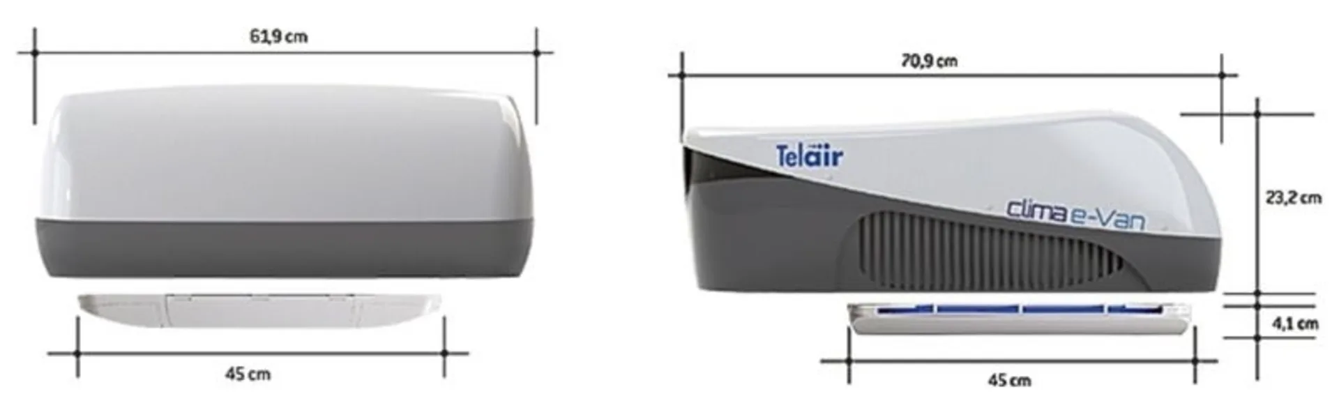 Teleco clima e-Van 7400H Dachklimaanlage