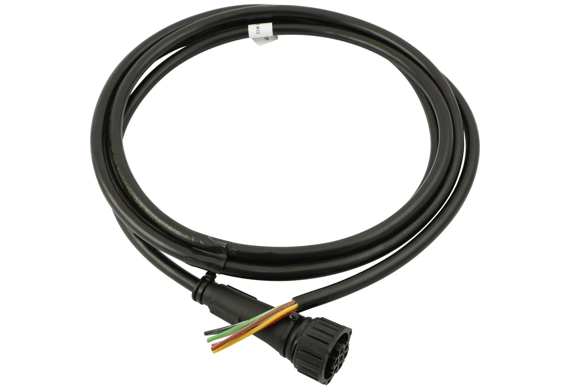 Kabel mit AMP 7-pol.-Stecker (7 x 0.75 mm2) Bajonettverschluss, 1 m