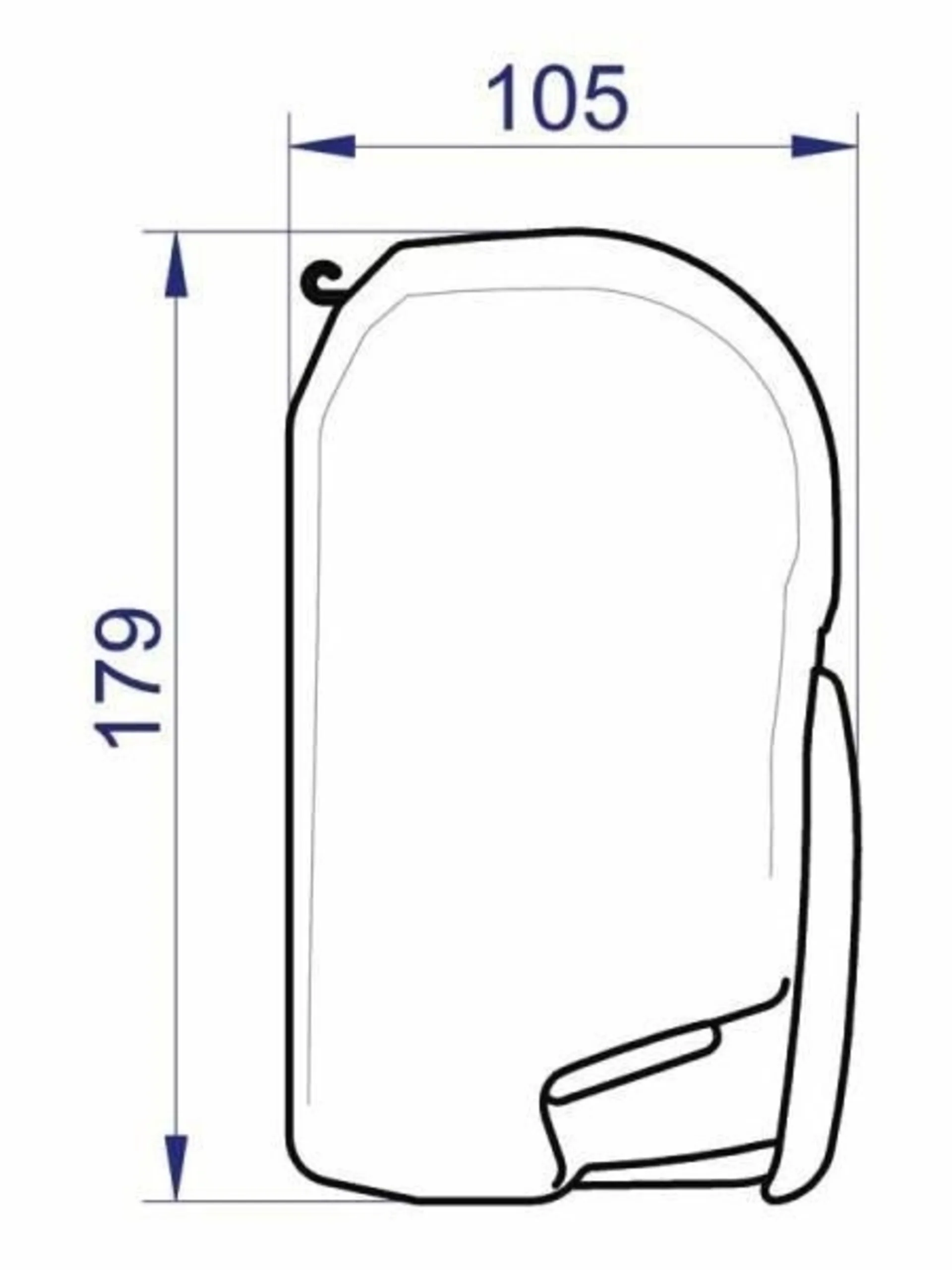 Thule Omnistor Markise 8000 5.5m Auszug 2.75m mit Mystic grauer Farbe und Seitenwandmarkise (4.00 m - 6.00 m)