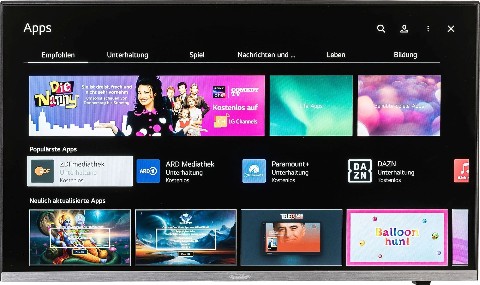 Reflexion Smart LED-Smart TV 27 Zoll (webOS) inkl. DVD-Player, DVB-S2/C/T2 HD Tuner LDDX27iBT Reflexion Smart LED-Smart TV 27 Zoll (webOS) inkl. DVD-Player, DVB-S2/C/T2 HD Tuner LDDX27iBT