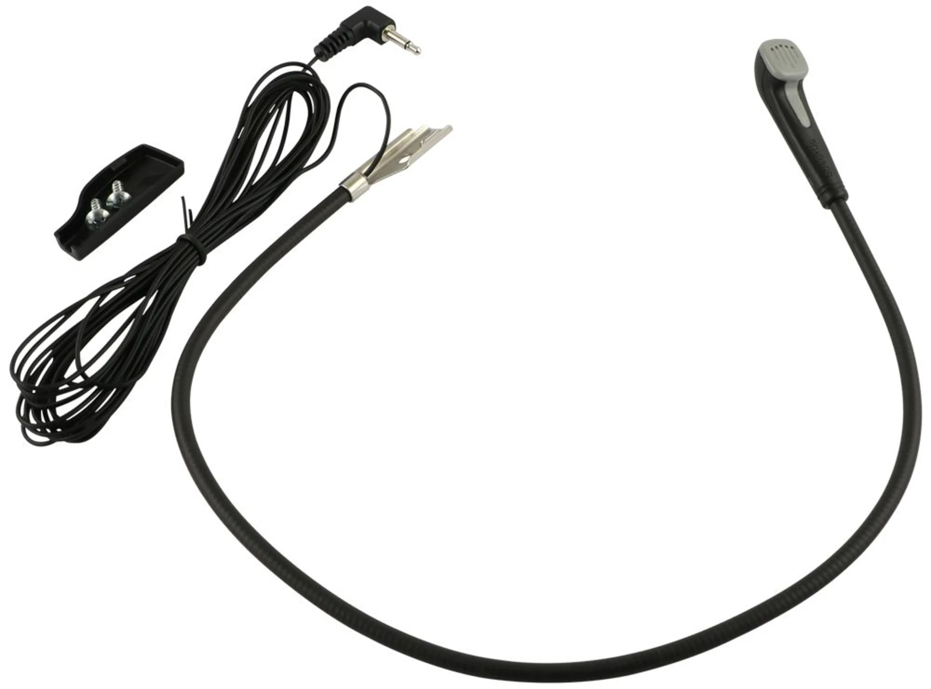 Schwanenhals Mikrofon 450mm mit 3.5mm Jack mit 3.5mm-Jack-Stecker, Kabel 3500mm