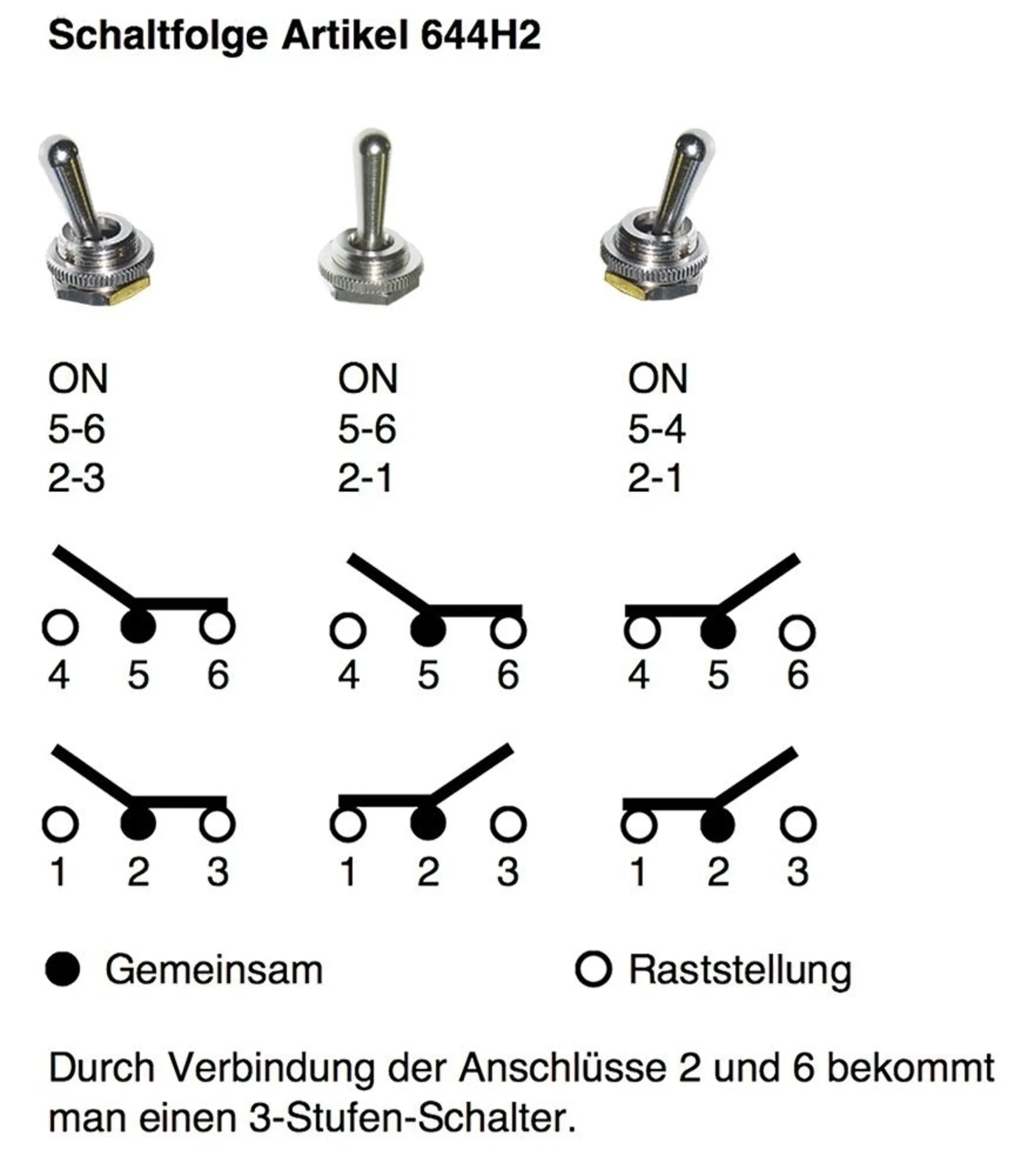 Kippschalter Metallhebel on-on-on 15A 1 - 2 - 3 12V-15A 24V-10A ø12mm 6,3mm Kippschalter Metallhebel on-on-on 15A 1 - 2 - 3 12V-15A 24V-10A ø12mm 6,3mm