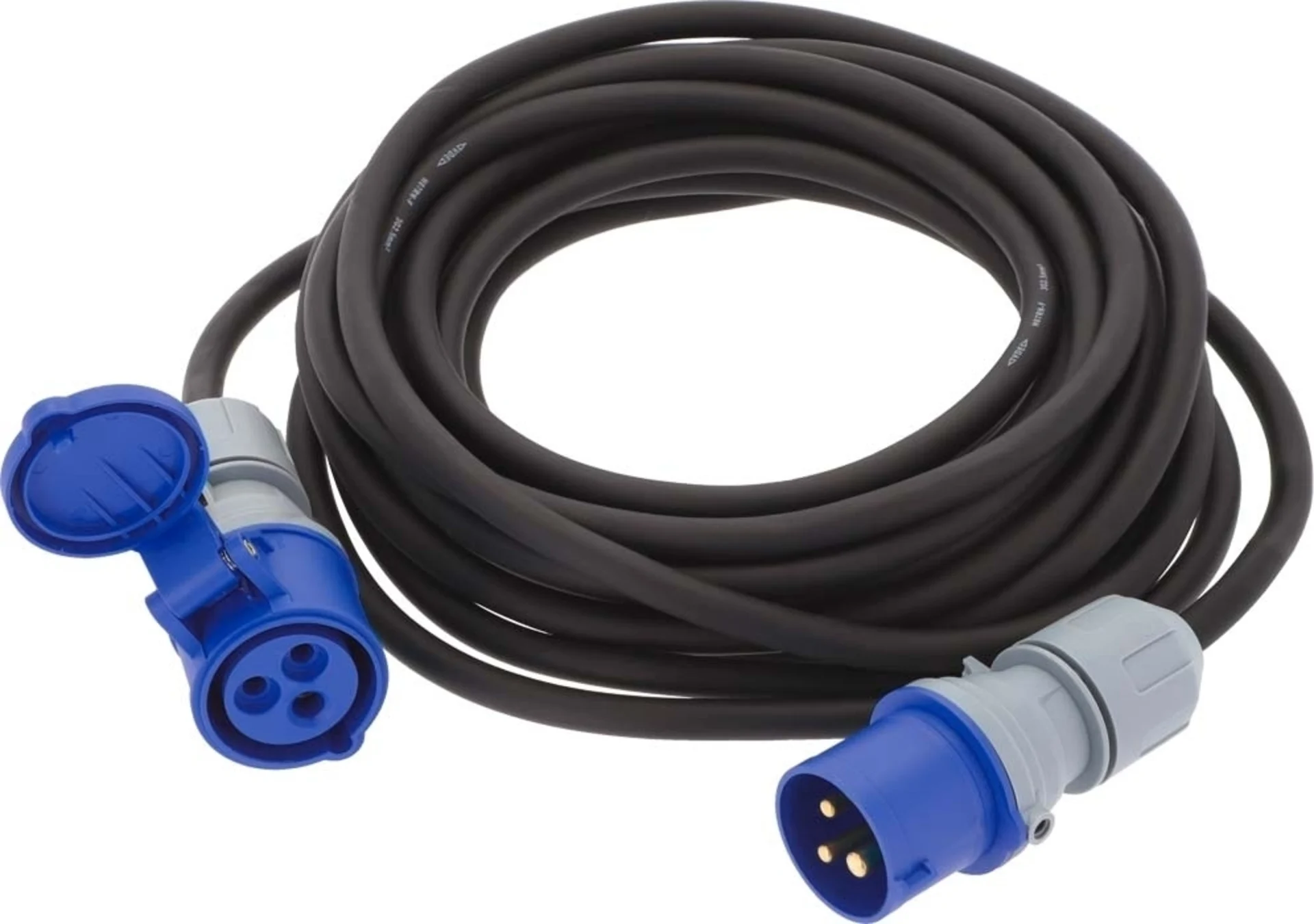 Câble de raccordement Berger CEE avec fiche CEE et prise CEE, 10 m