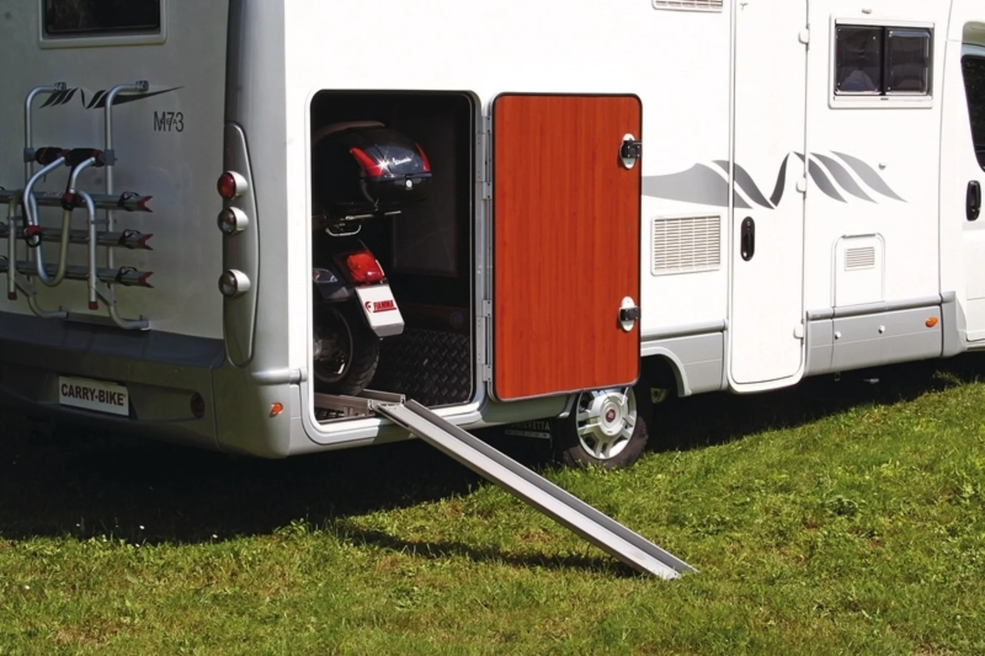 Rail pour moto escamotable - Carry MotoPro