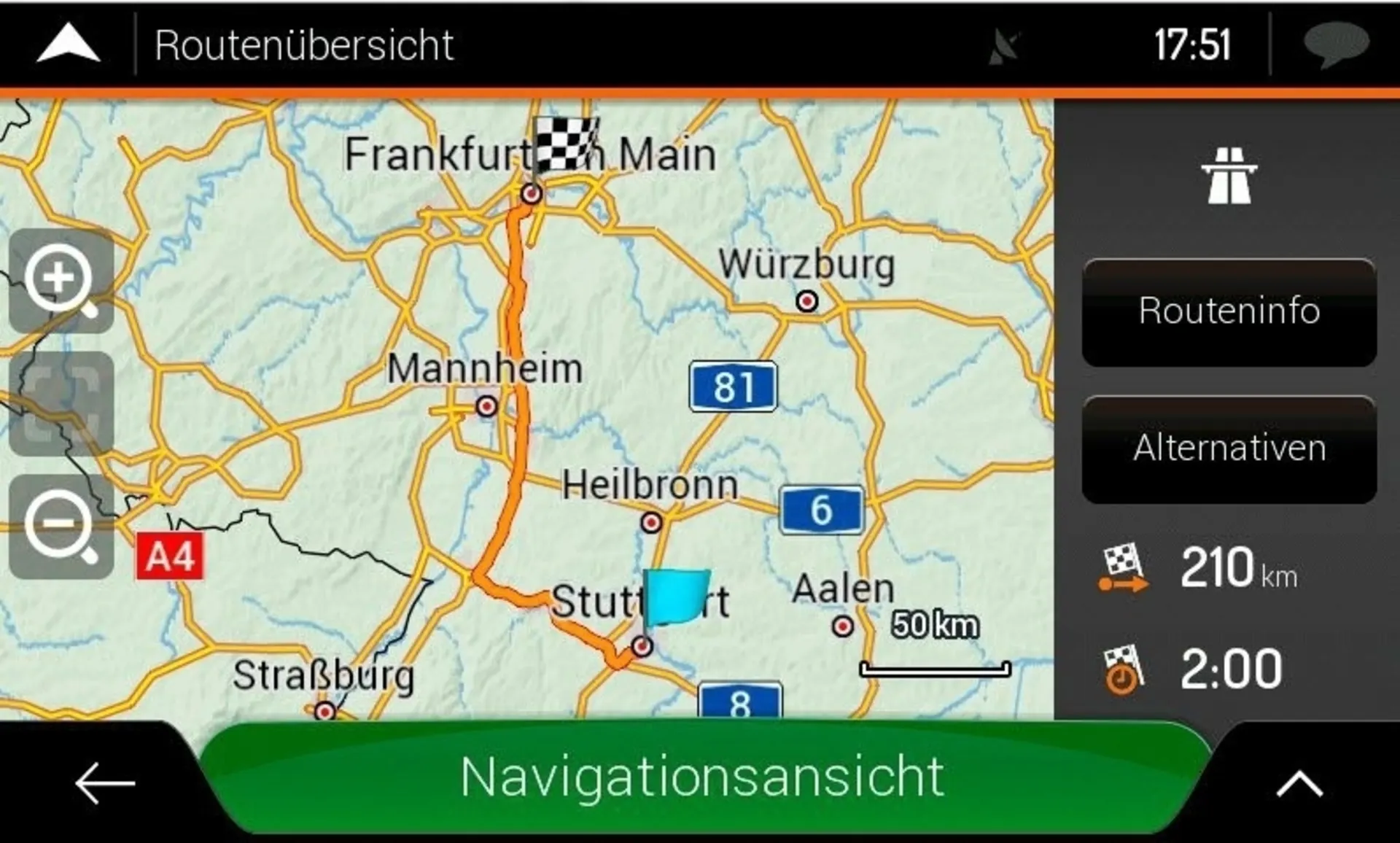 Xzent X-MAP22FEU-MH Logiciel de navigation pour motorhome pour X-F220 (carte SD)