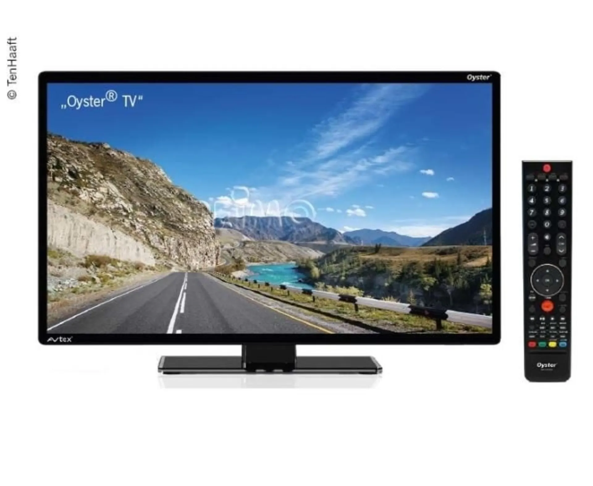 Oyster® TV 24 pouces Téléviseur de camping avec tuner DVB-T2/DVB-S2 HD